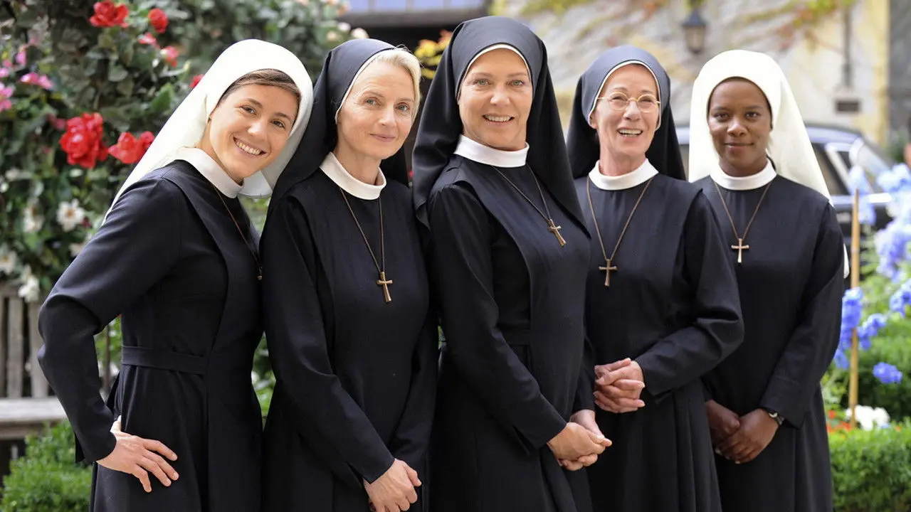 For Heaven's Sake backdrop