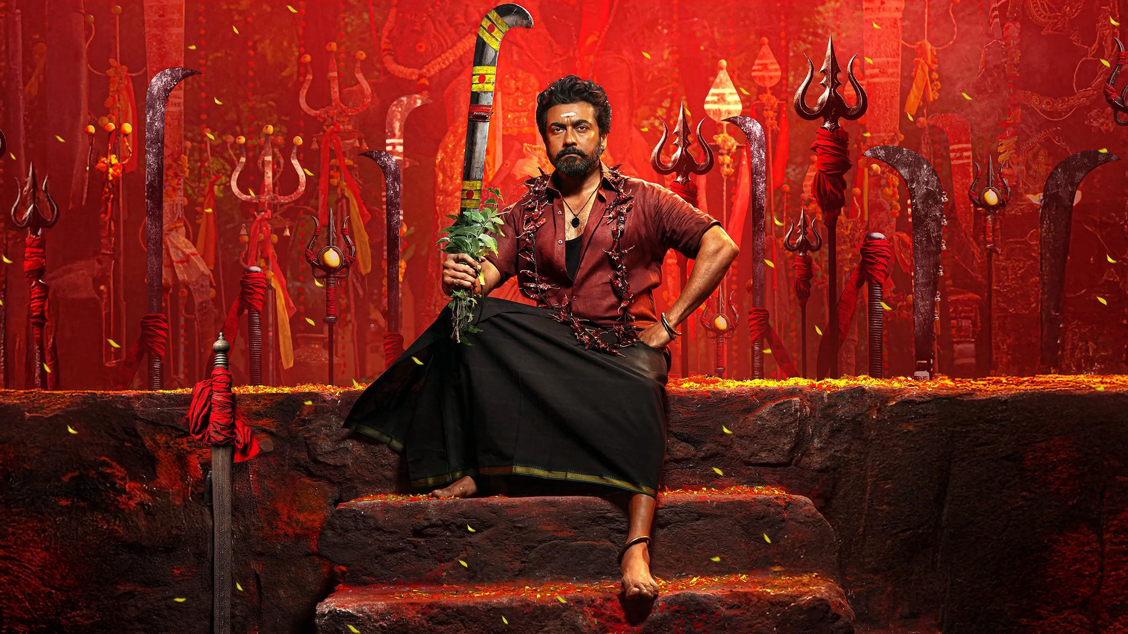Karuppu backdrop