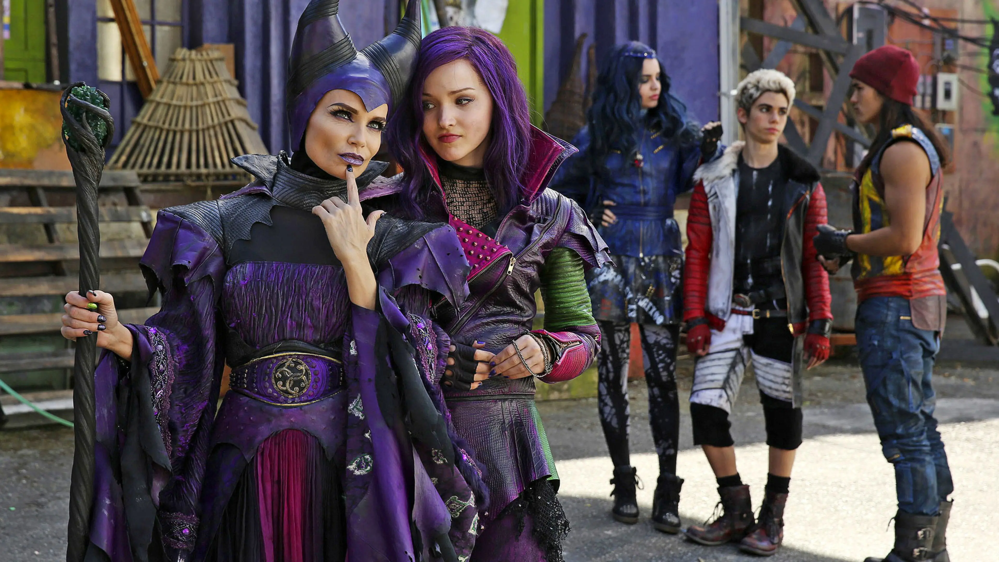 Descendants backdrop