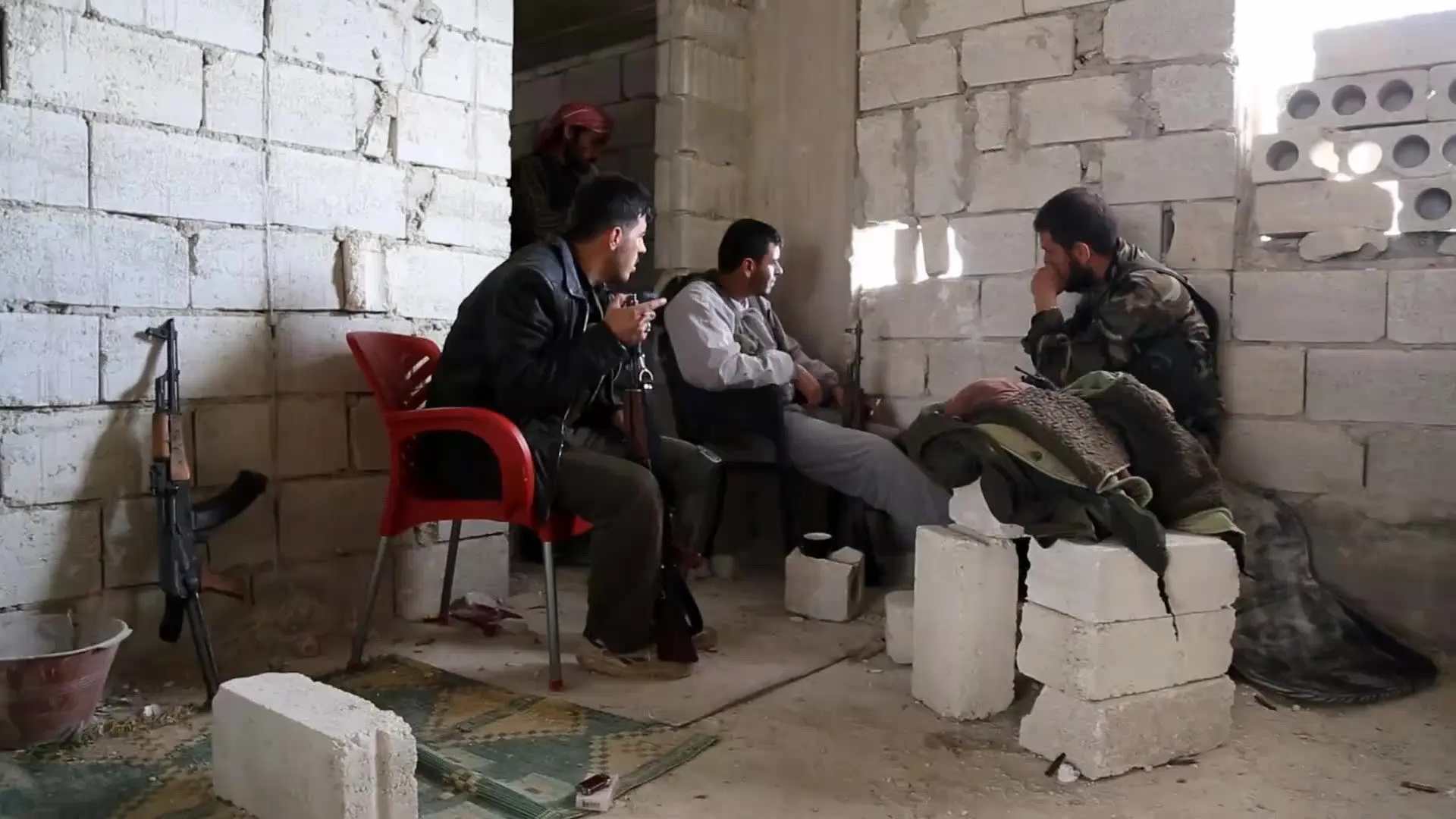 7 Days in Syria backdrop