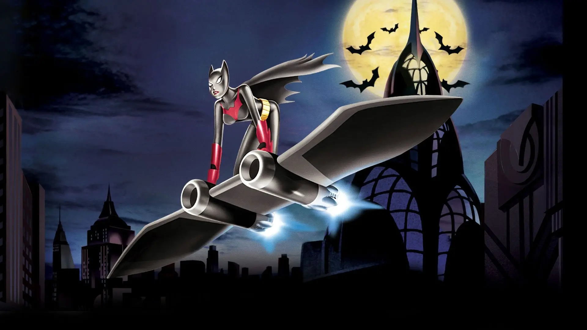 Batman: Mystery of the Batwoman backdrop