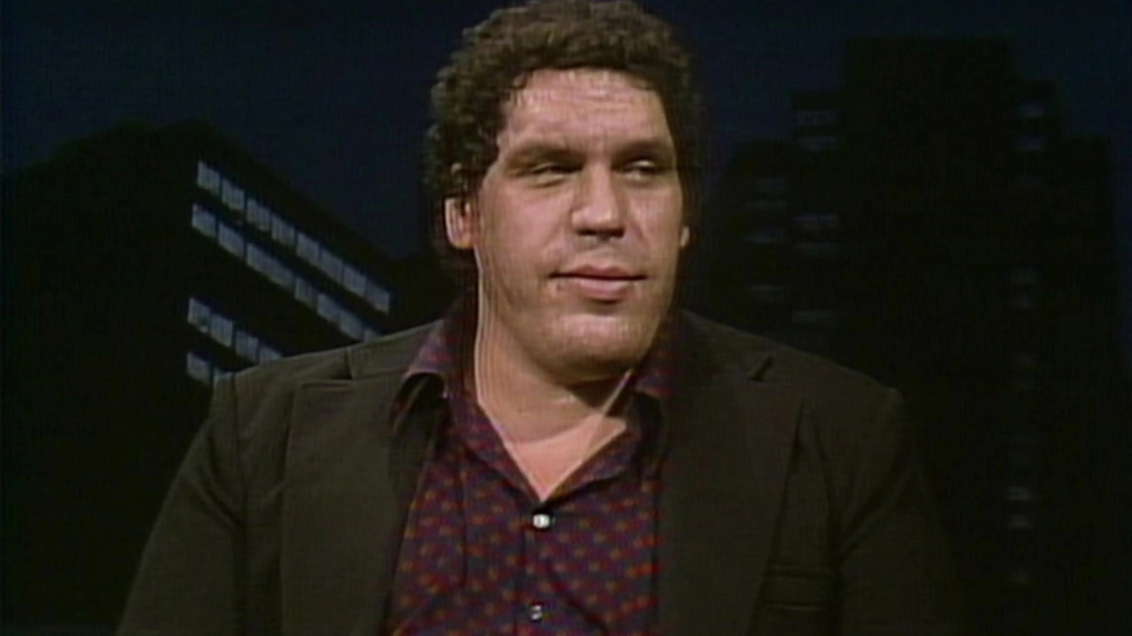 Andre the Giant backdrop