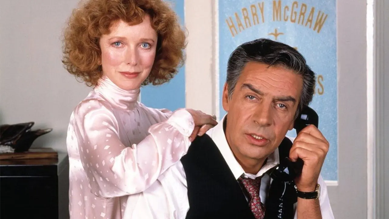 The Law & Harry McGraw backdrop