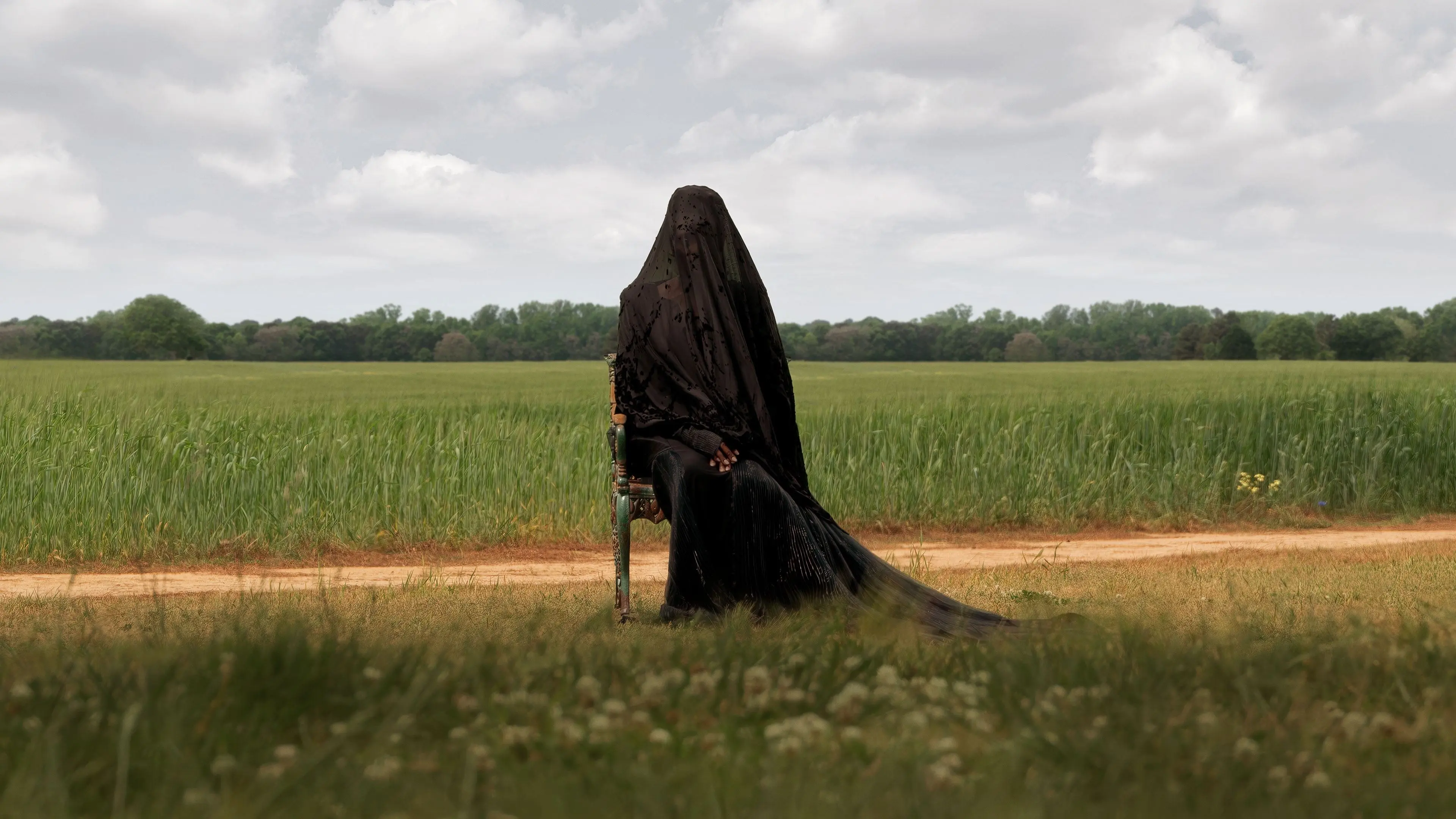 The Woman in the Yard backdrop