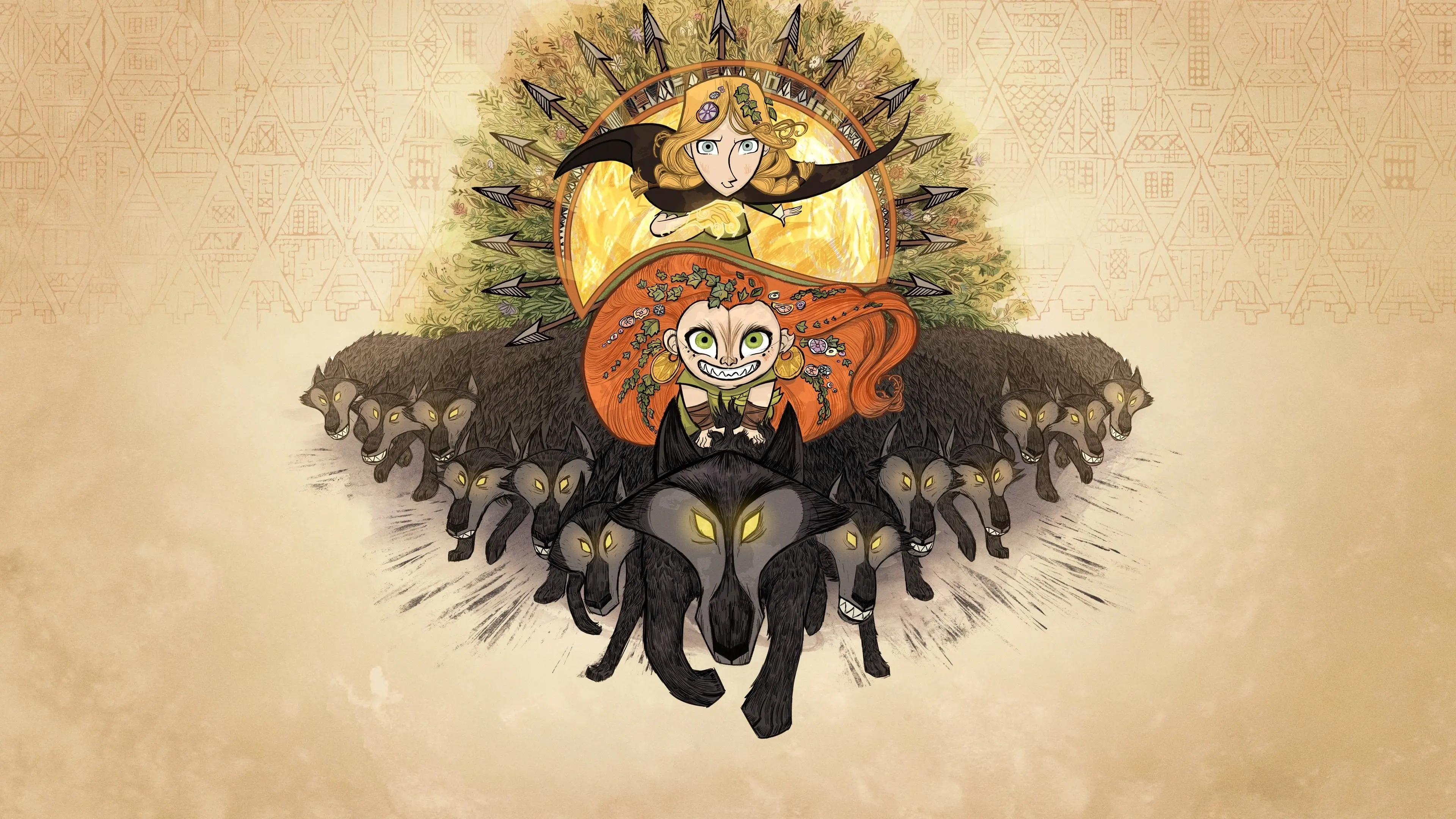 Wolfwalkers backdrop
