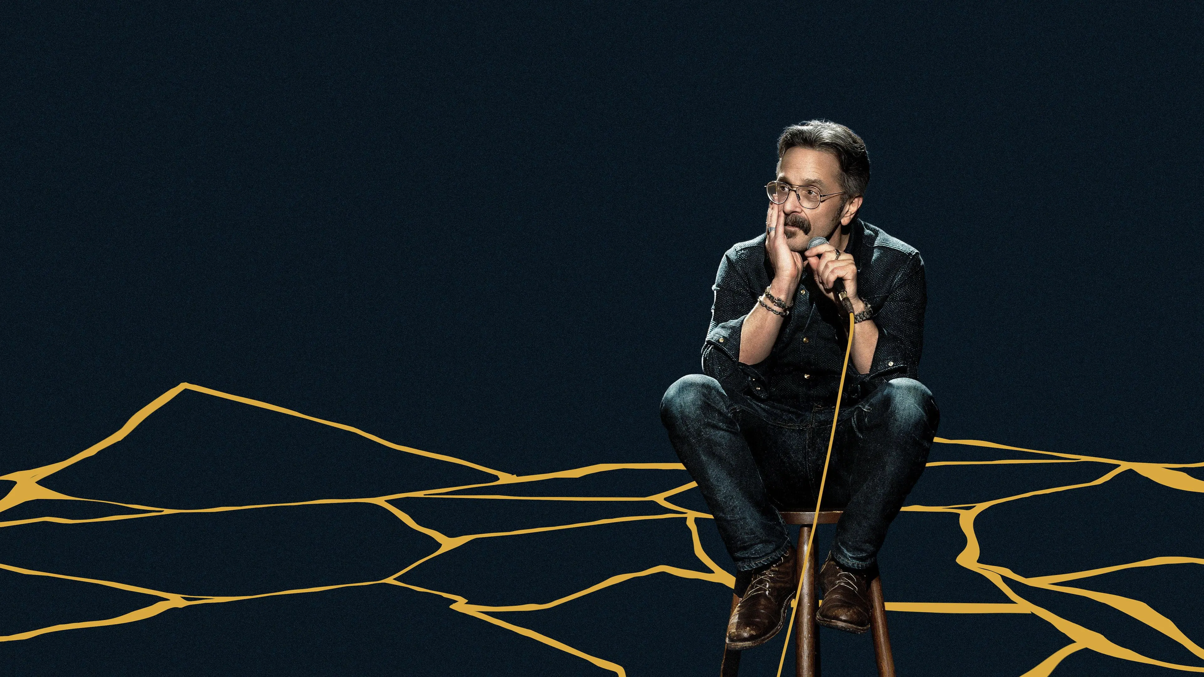 Marc Maron: Panicked backdrop