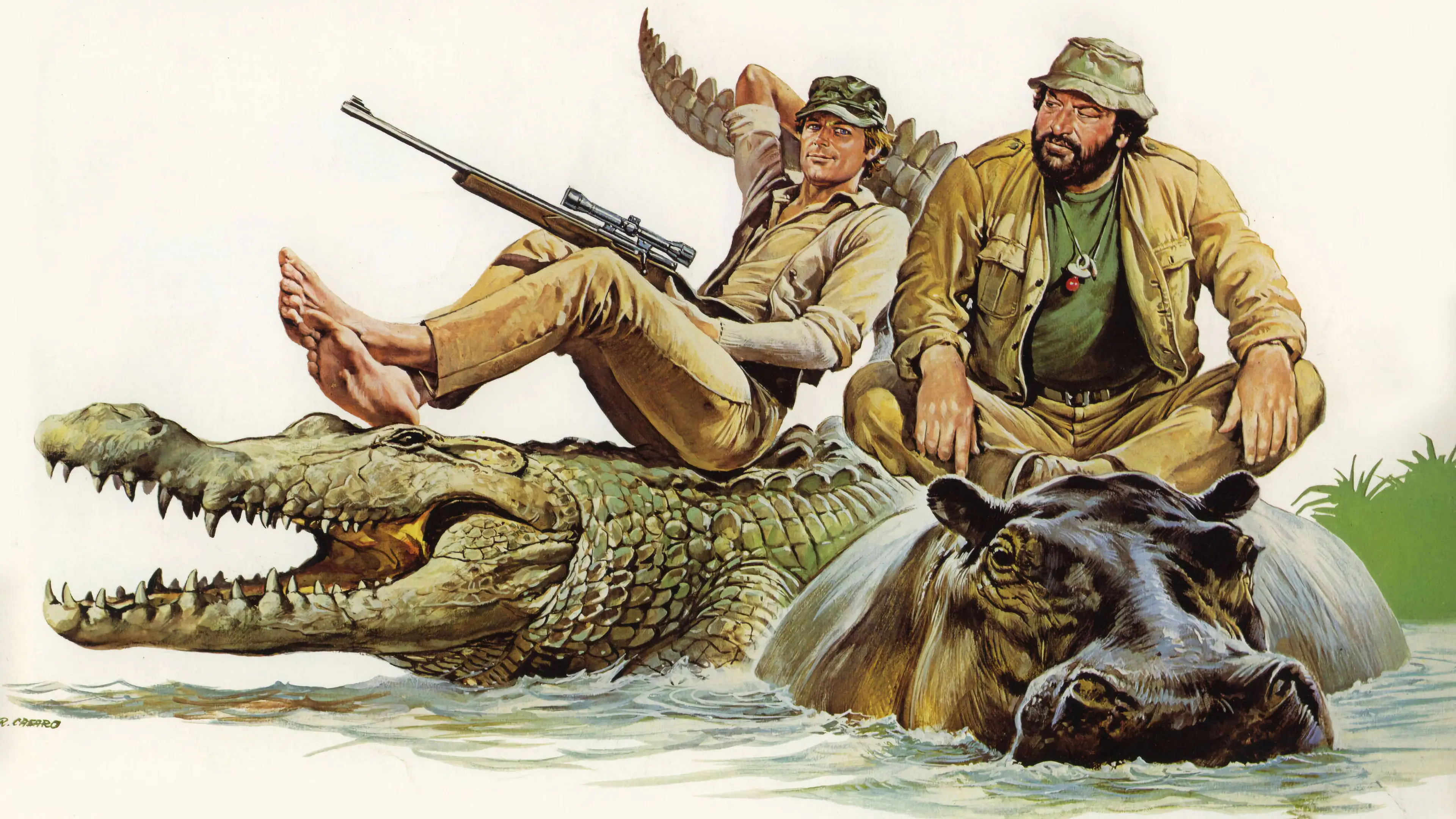 I'm for the Hippopotamus backdrop