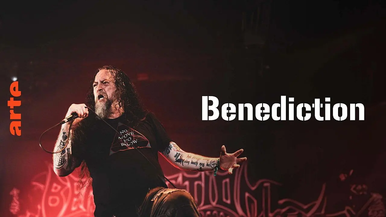 Benediction - Hellfest 2023 backdrop