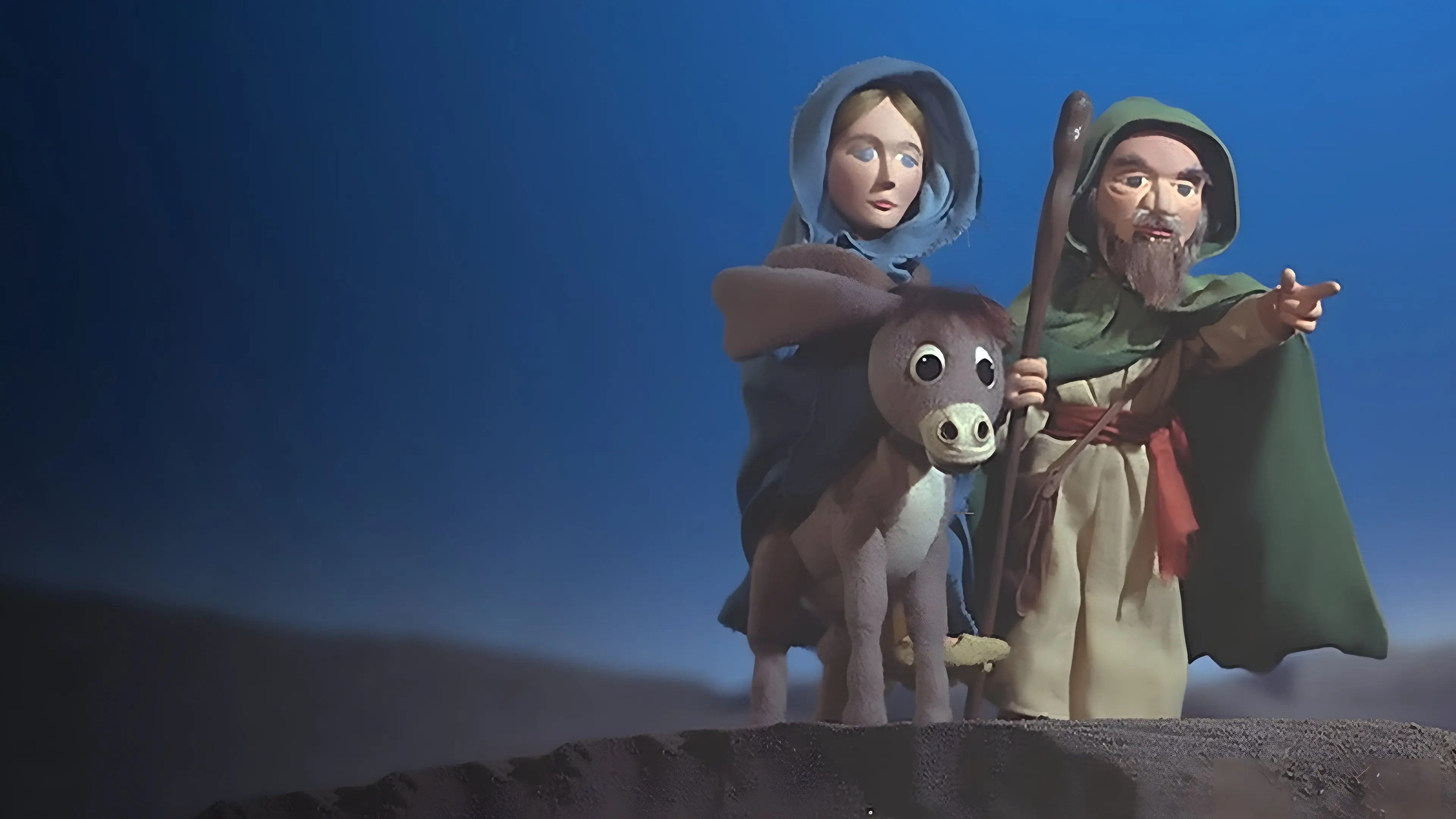 Nestor, the Long-Eared Christmas Donkey backdrop