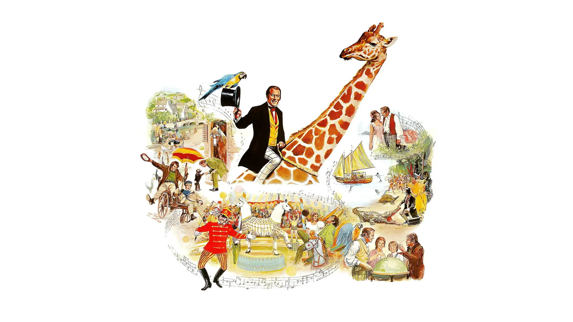 Doctor Dolittle backdrop