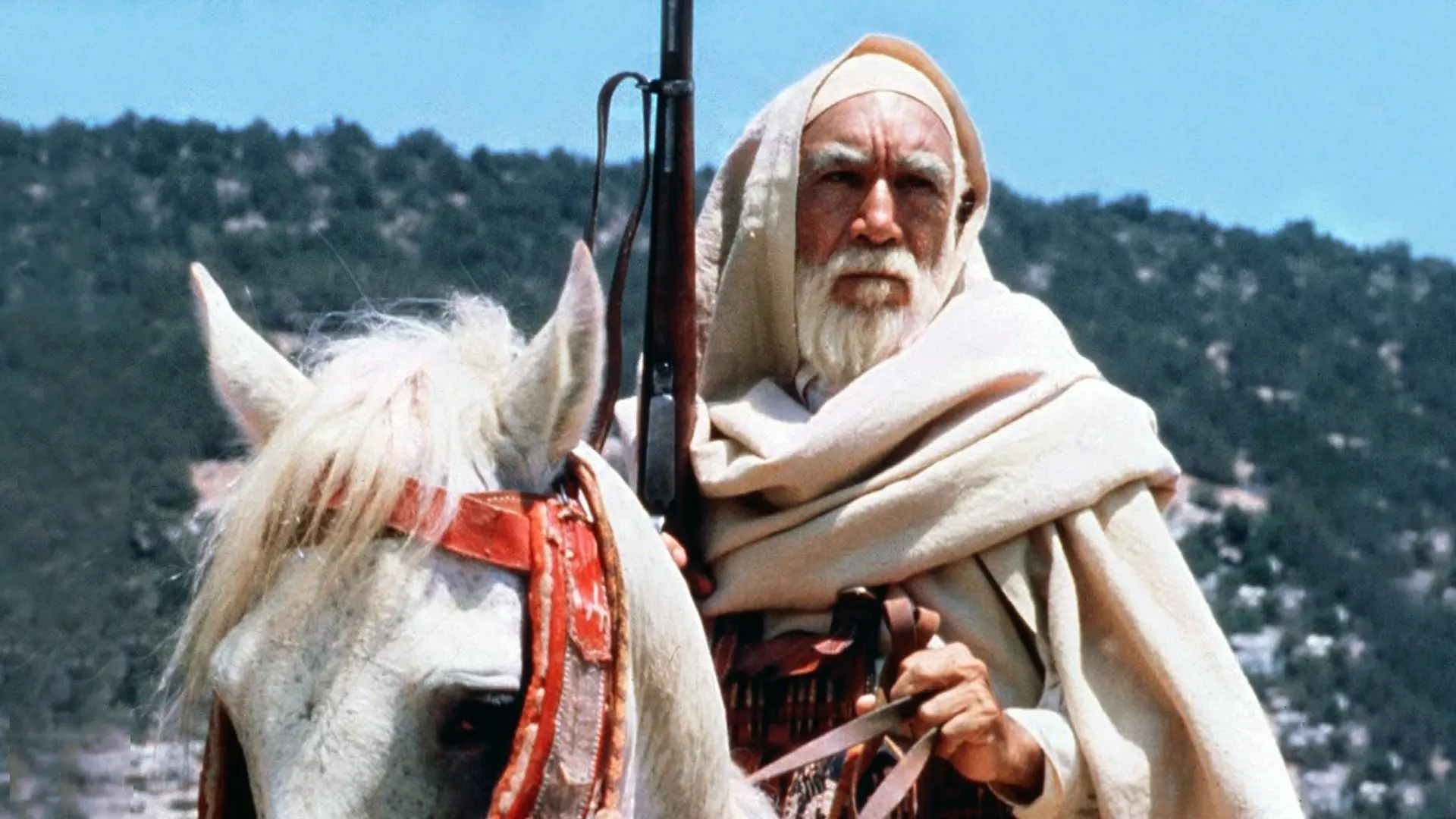 Lion of the Desert backdrop