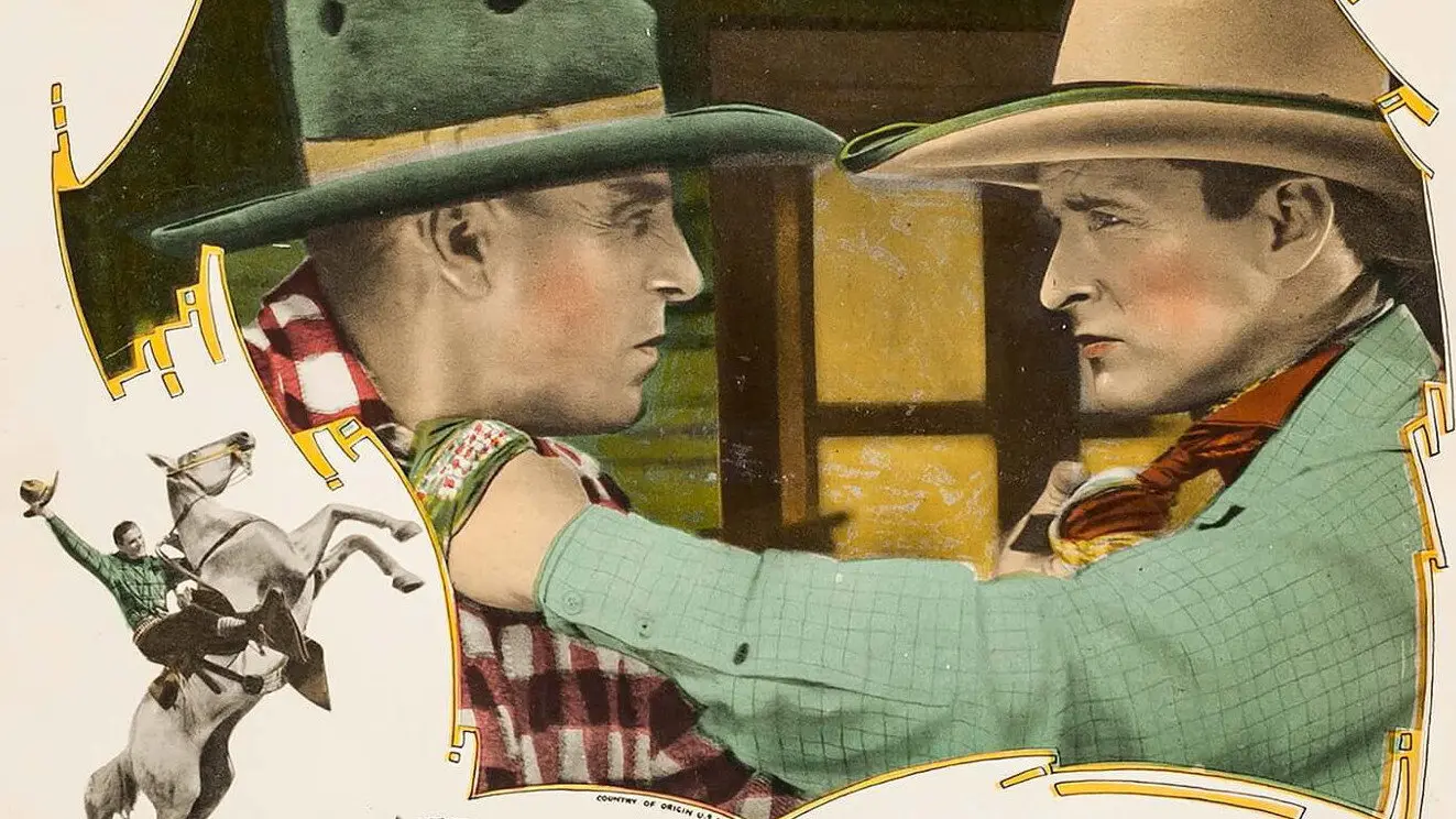 The Two-Gun Man backdrop