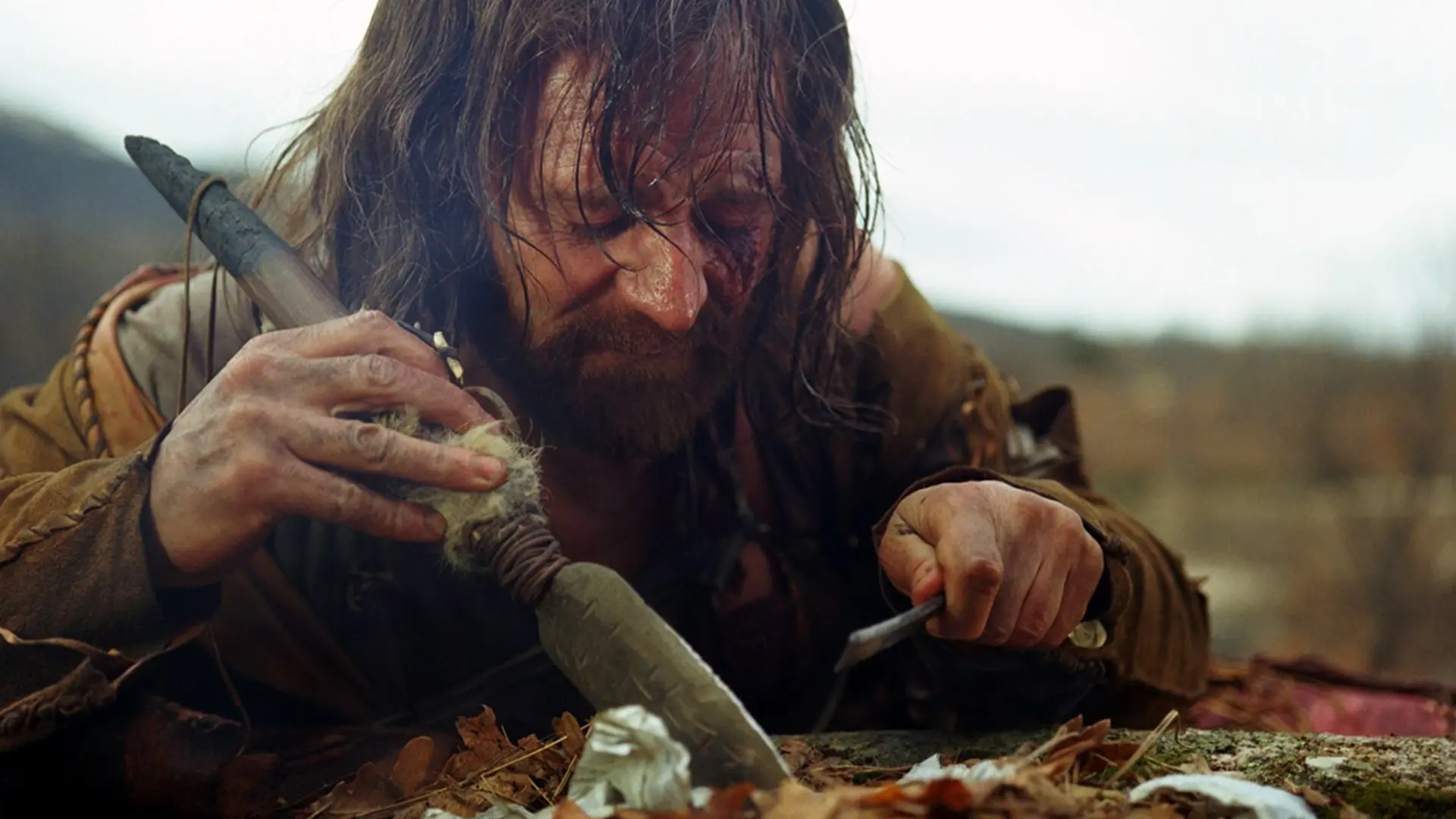 Man in the Wilderness backdrop