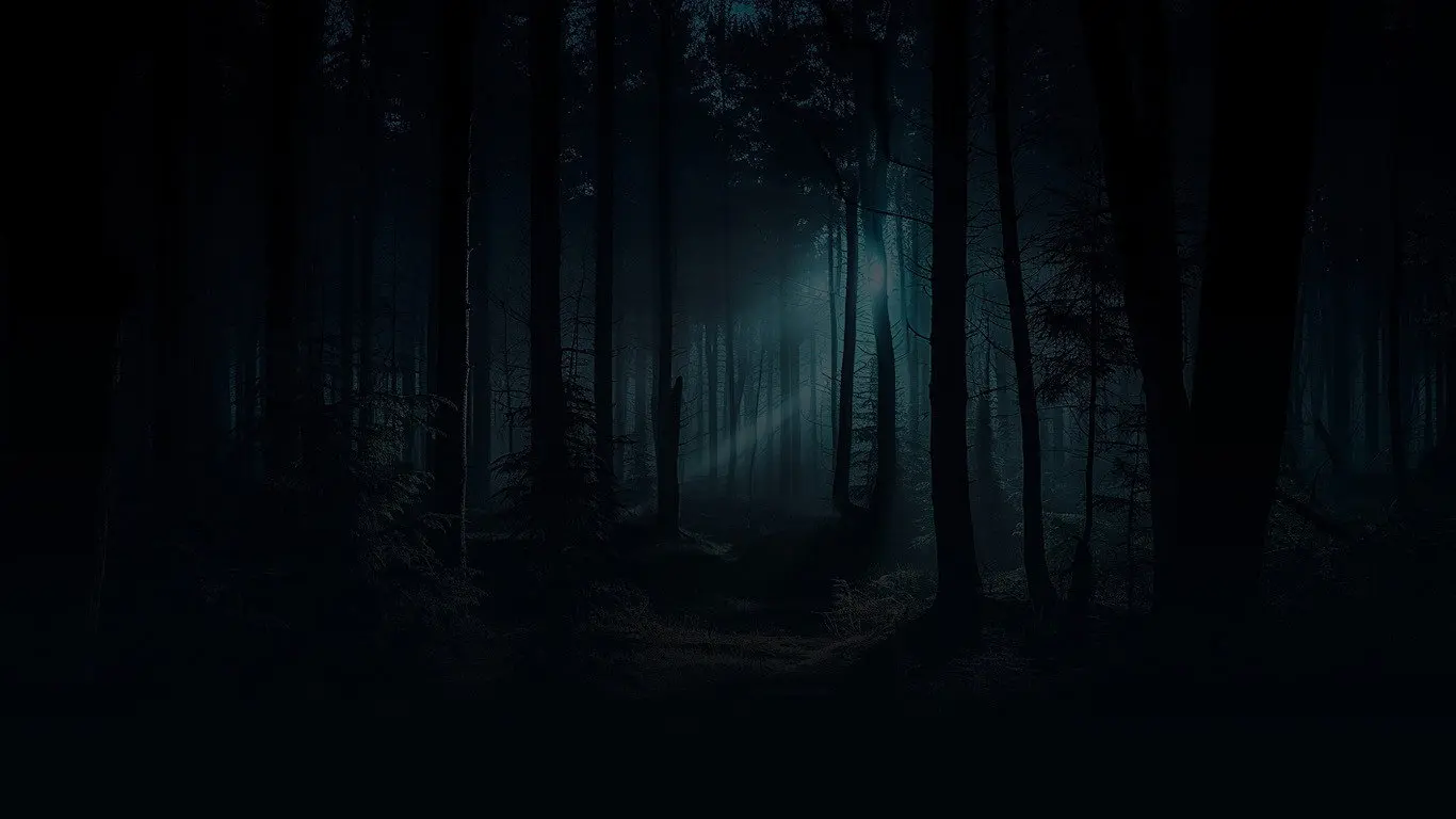 The Haunting Lodge backdrop