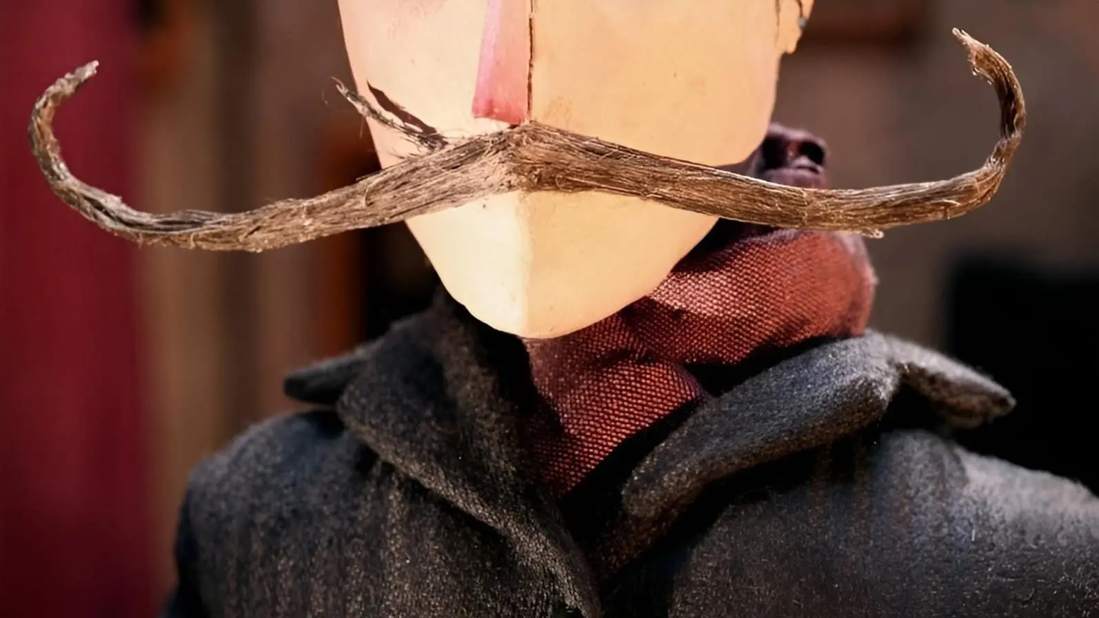 The Moustache backdrop