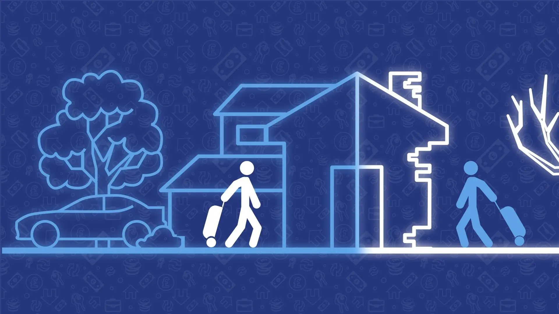 Rich House, Poor House backdrop