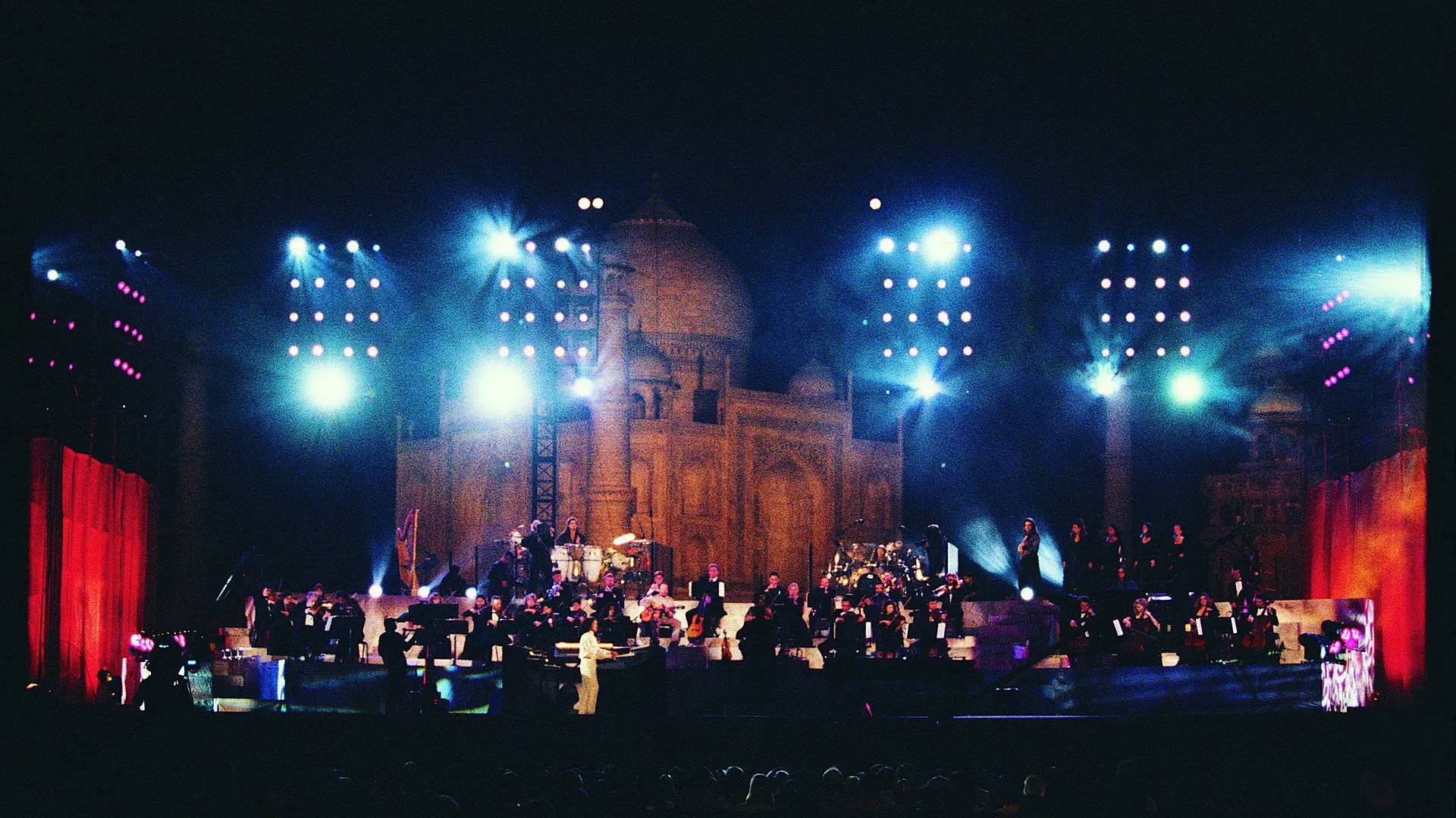 Yanni: Tribute backdrop