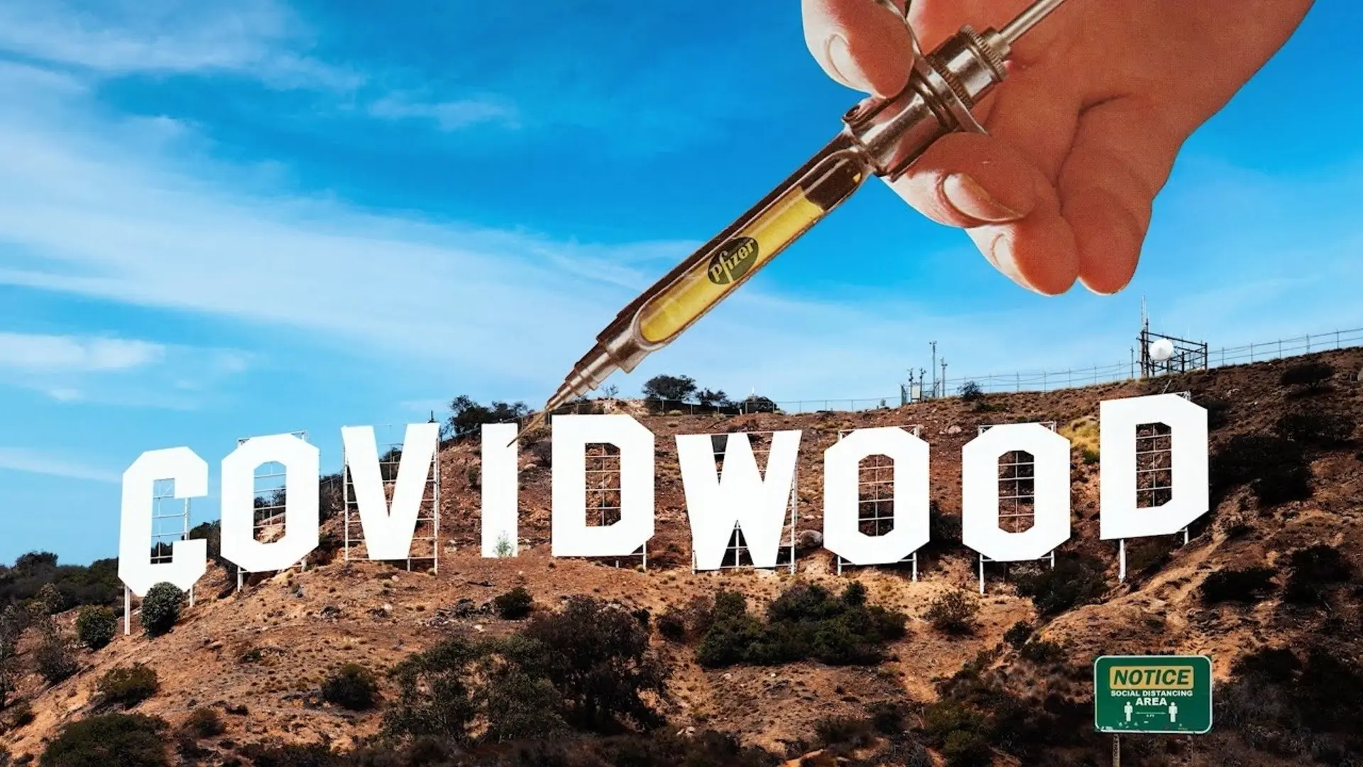 Covidwood backdrop