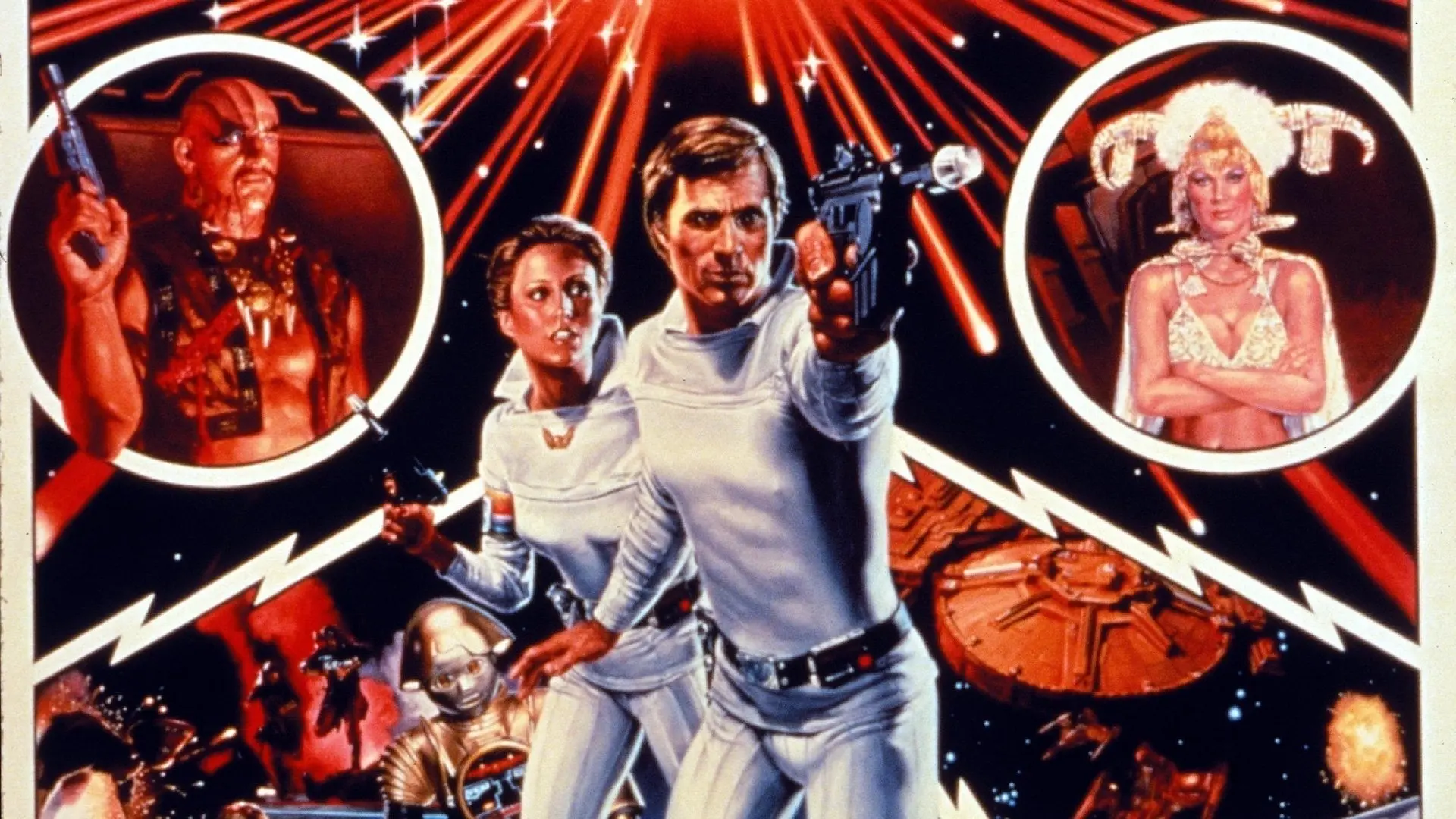 Buck Rogers in the 25th Century backdrop