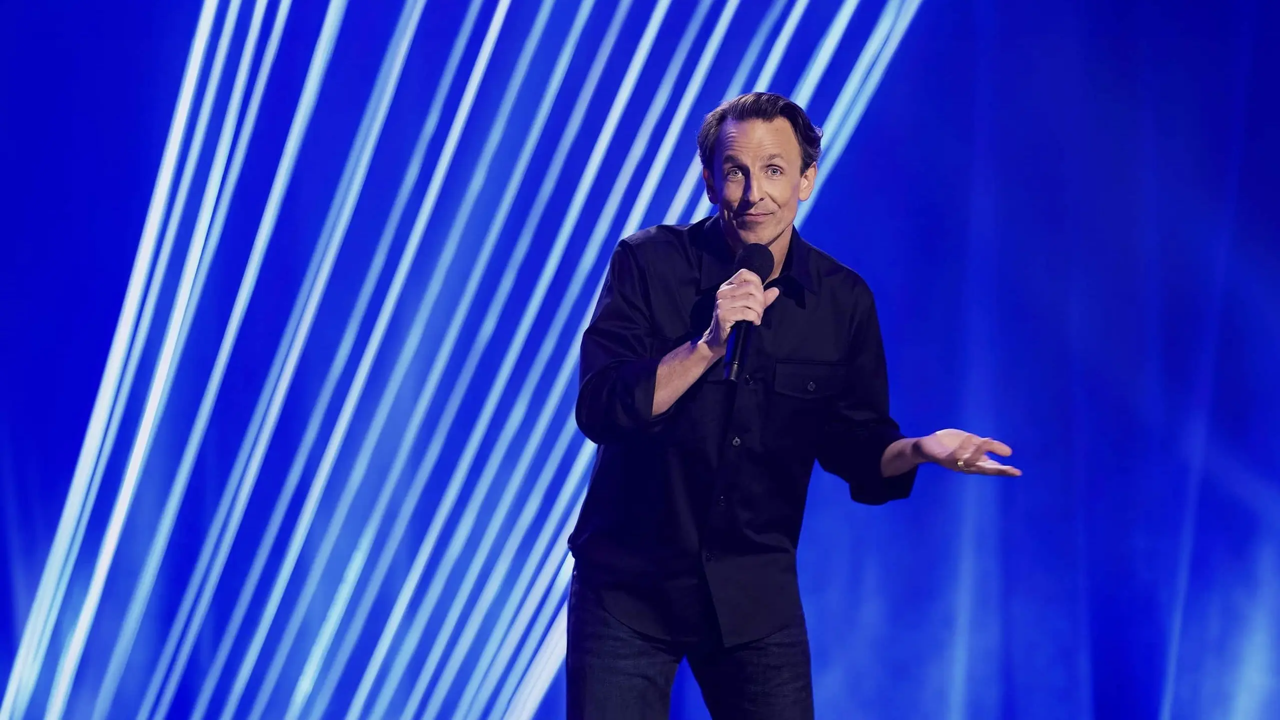 Seth Meyers: Dad Man Walking backdrop