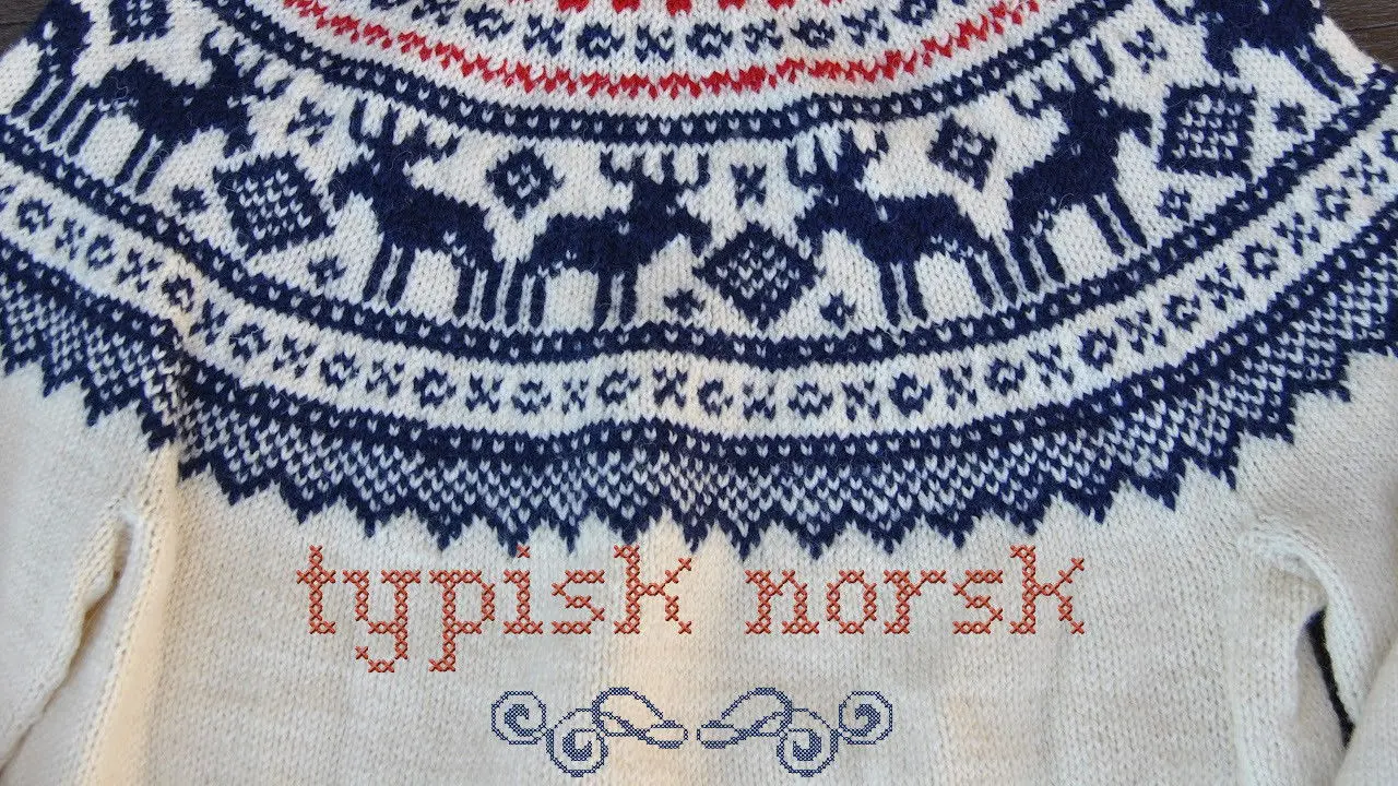 Typisk norsk backdrop