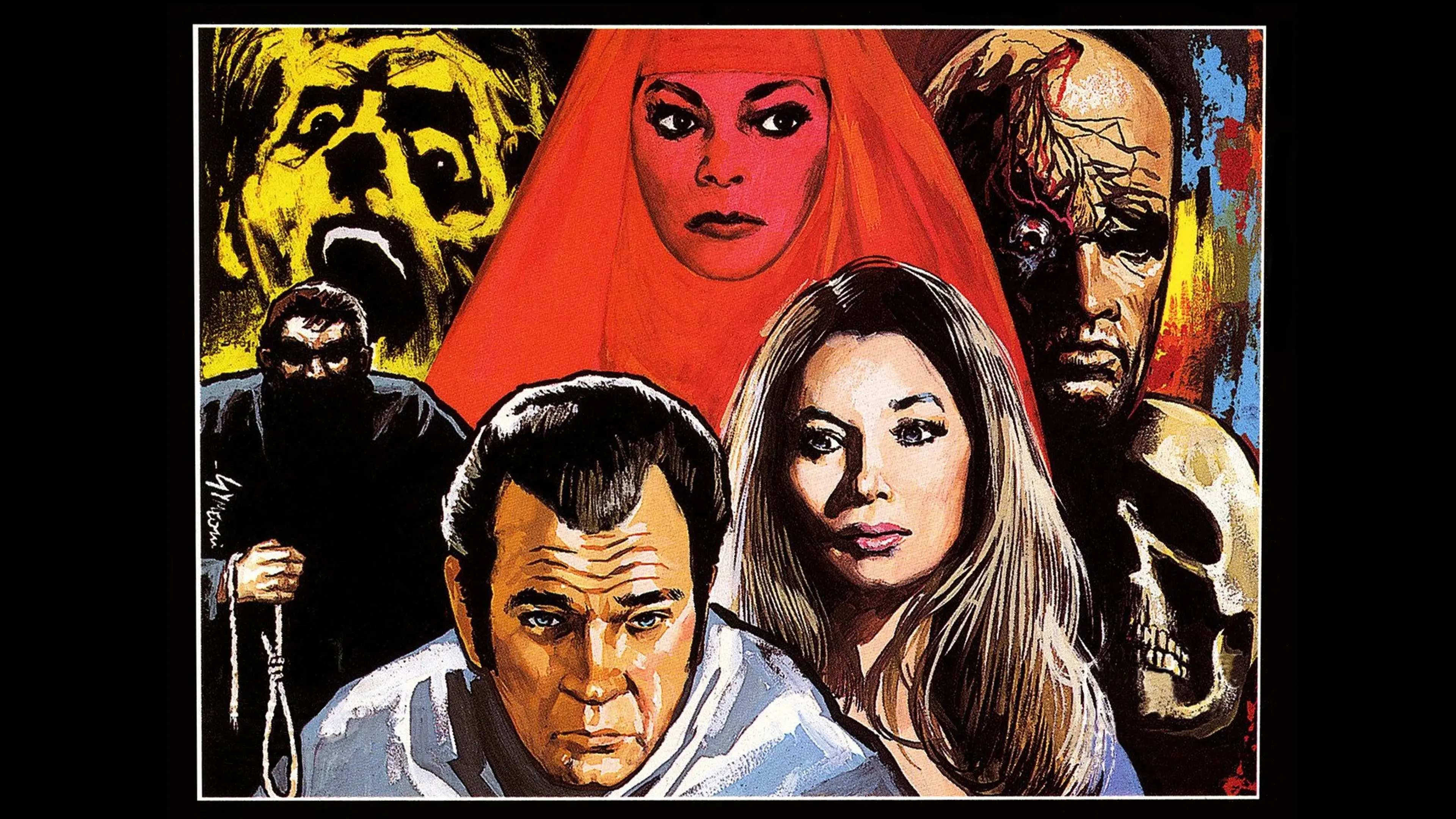 Lady Frankenstein backdrop