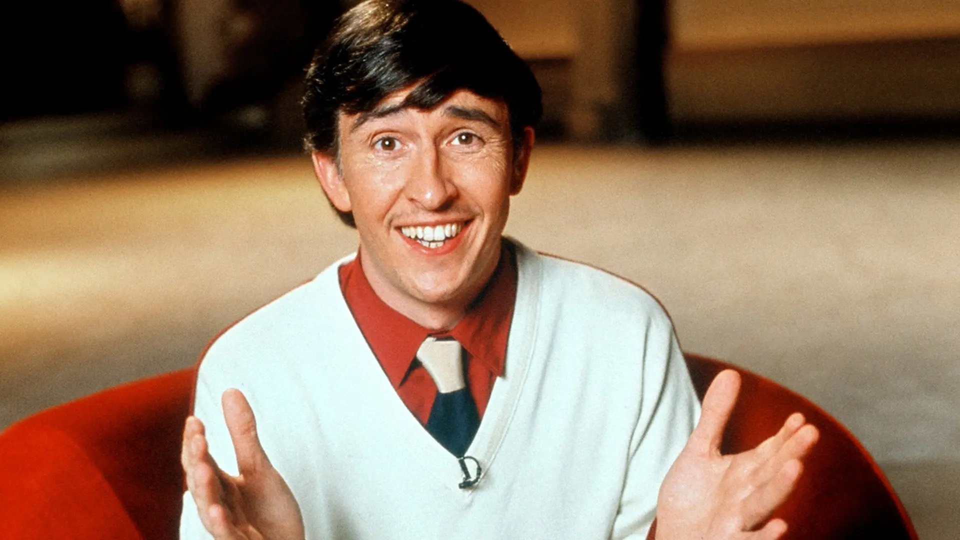 Knowing Me Knowing You with Alan Partridge backdrop