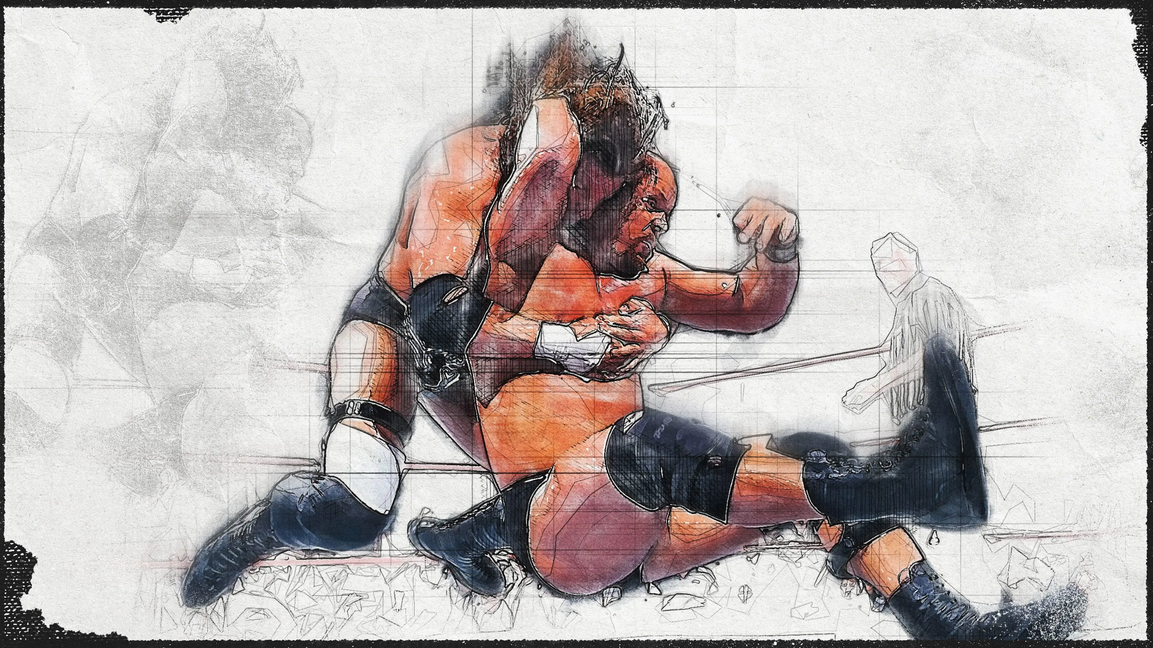 Birth of The Stunner backdrop