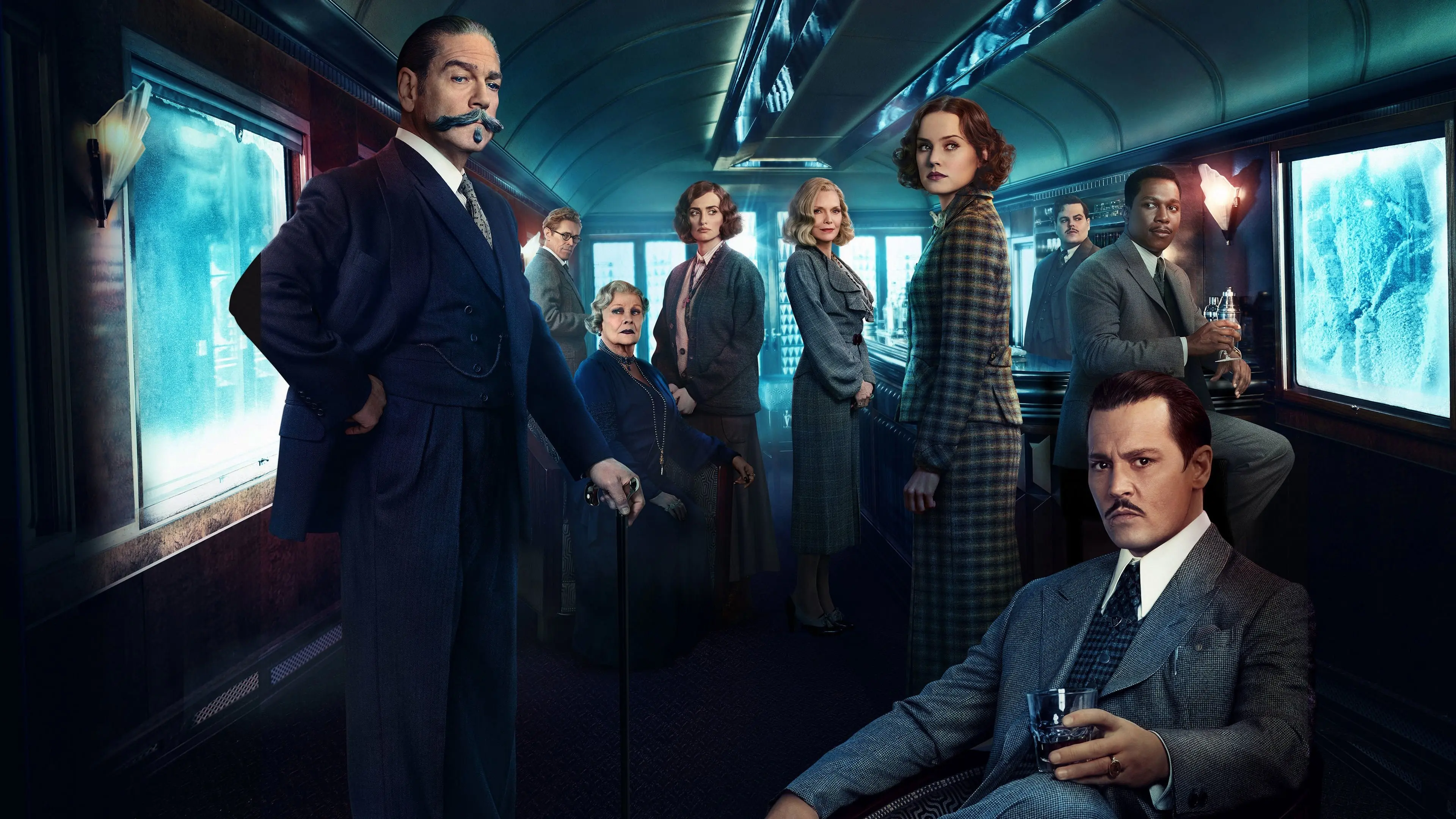 Murder on the Orient Express backdrop
