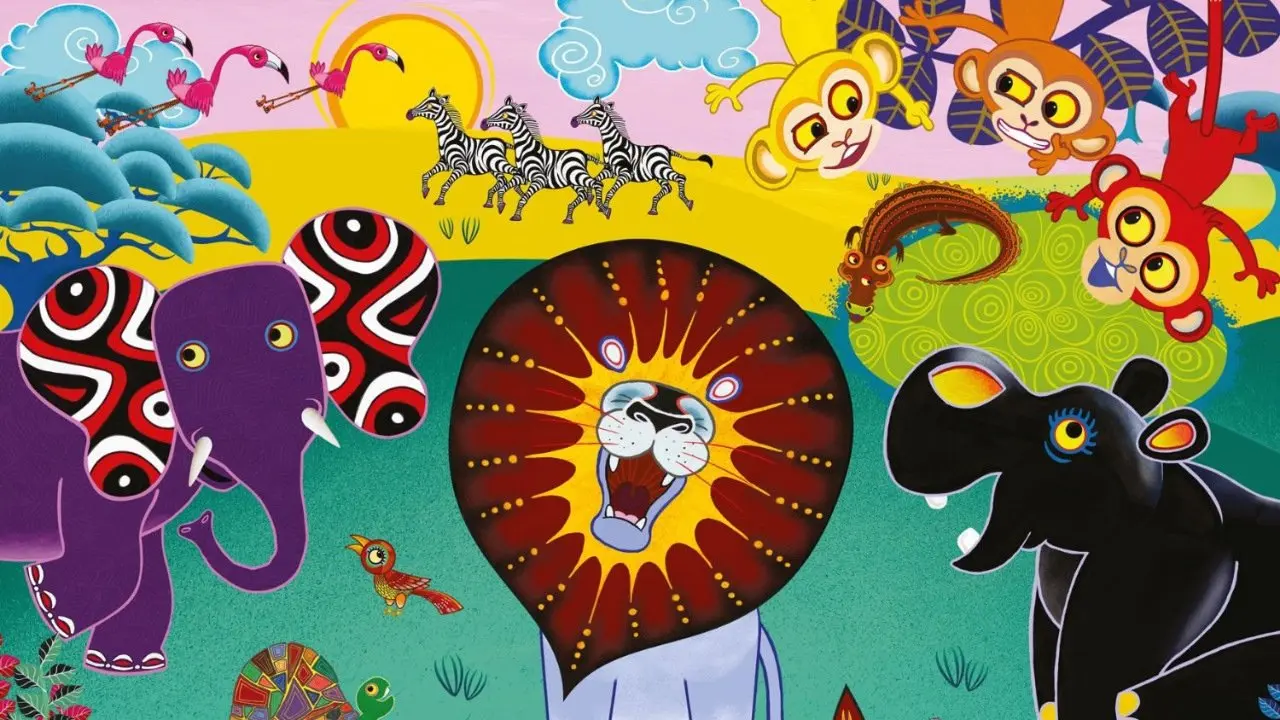 Tinga Tinga Tales backdrop