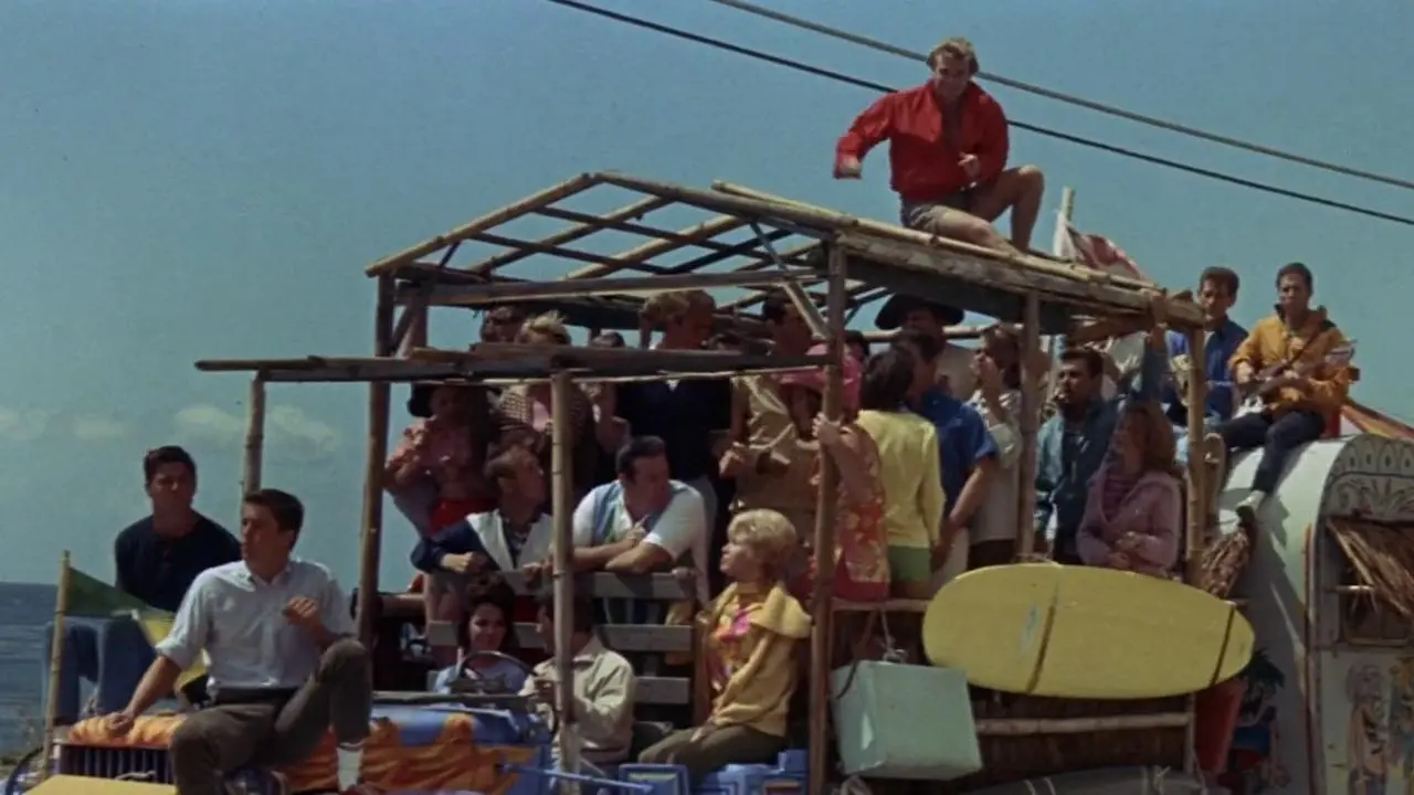 Bikini Beach backdrop