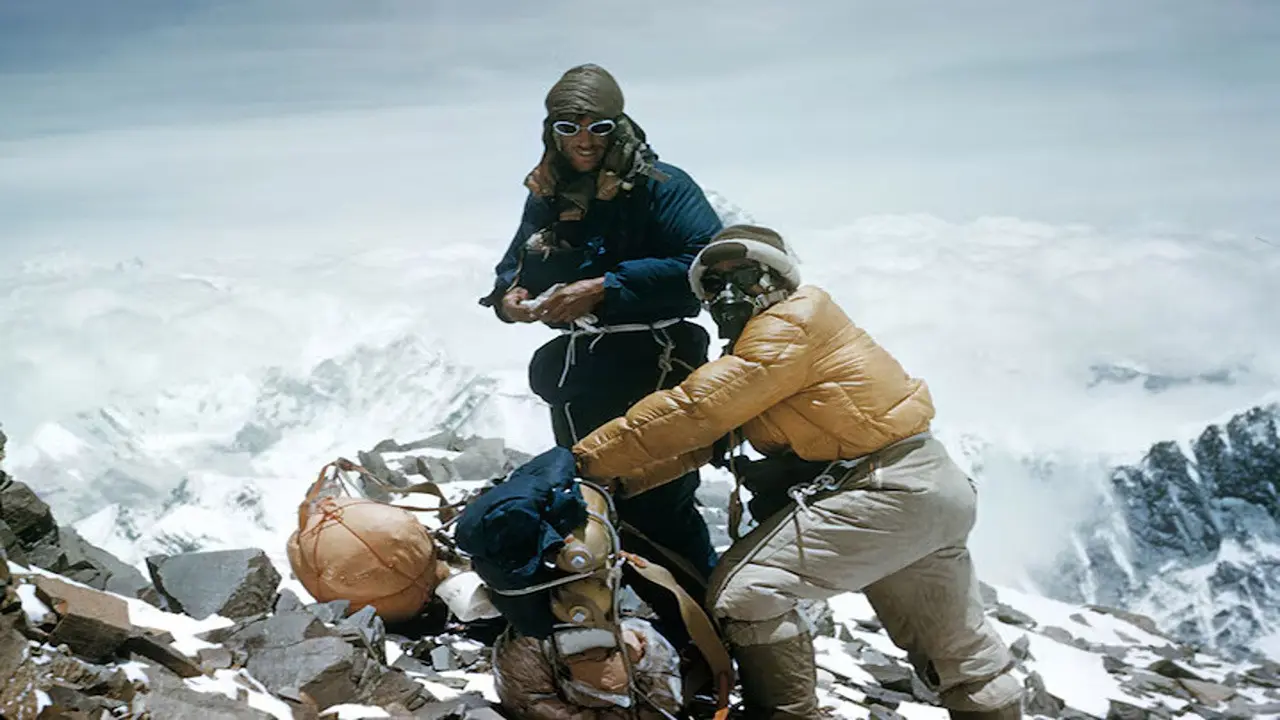Kancha Sherpa: Last of the First from the 1953 Conquest of Mt Everest backdrop