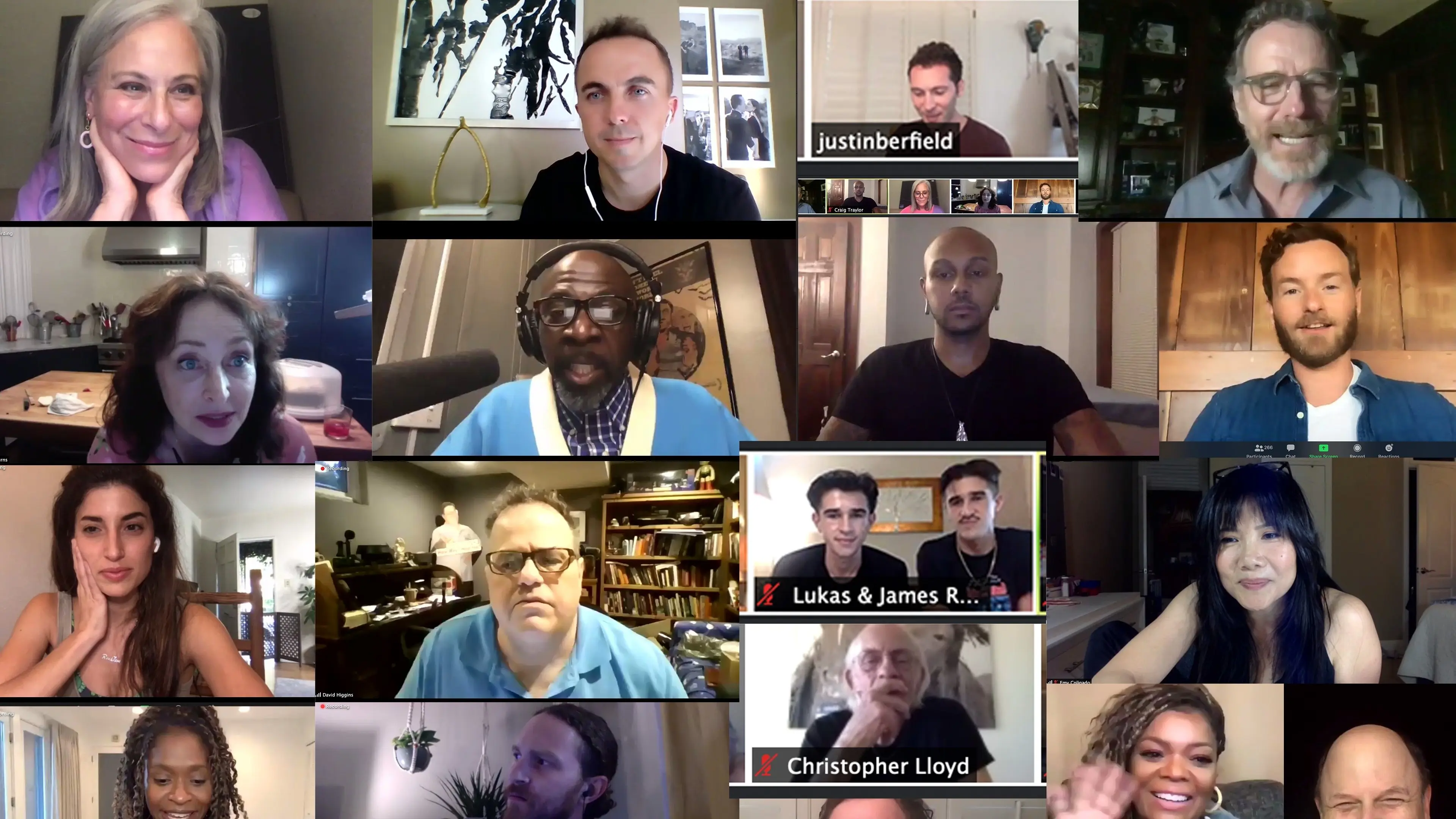 Malcolm in the Middle 2020 Zoom Reunion backdrop