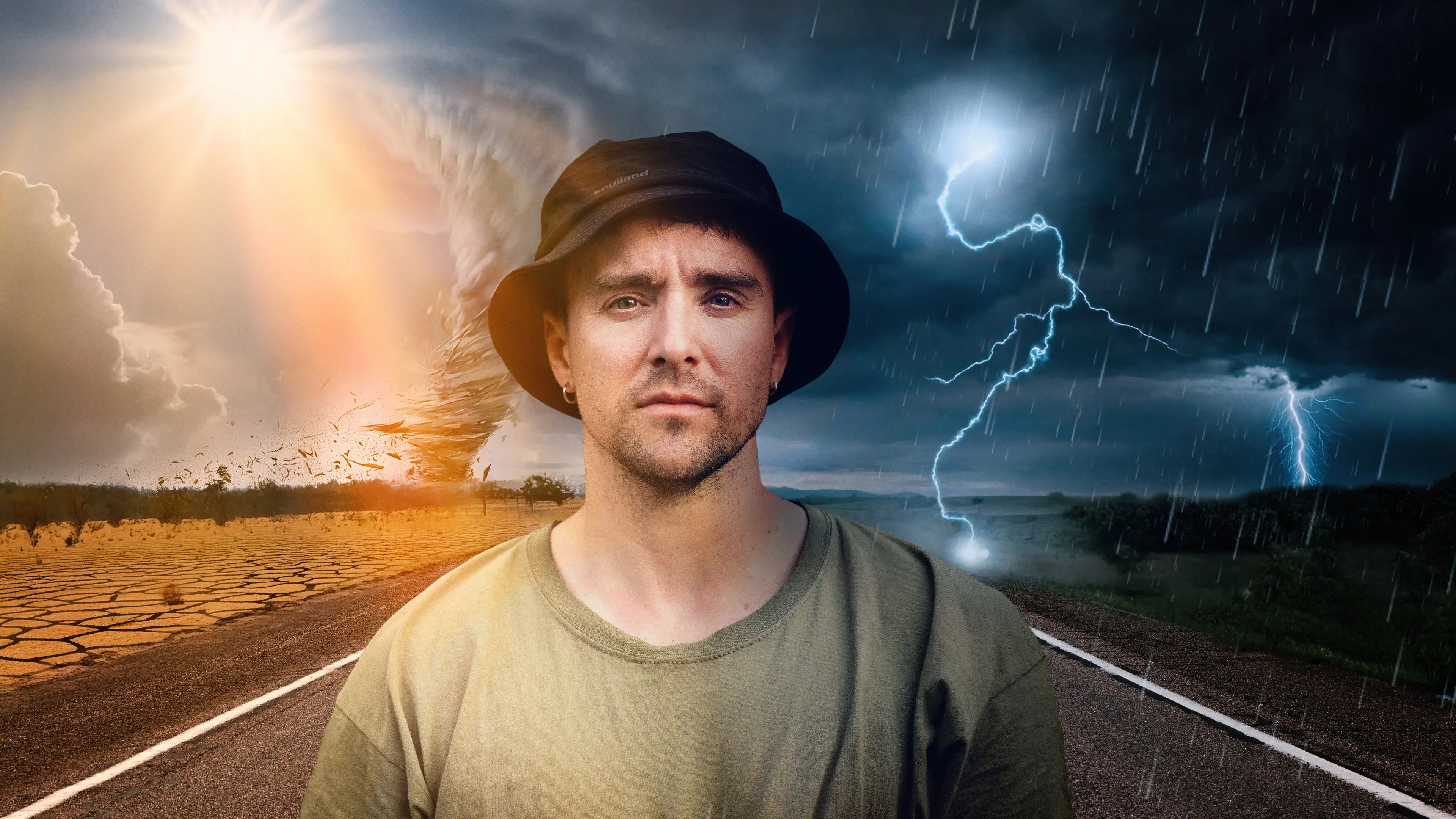 Voldsomt vejr backdrop