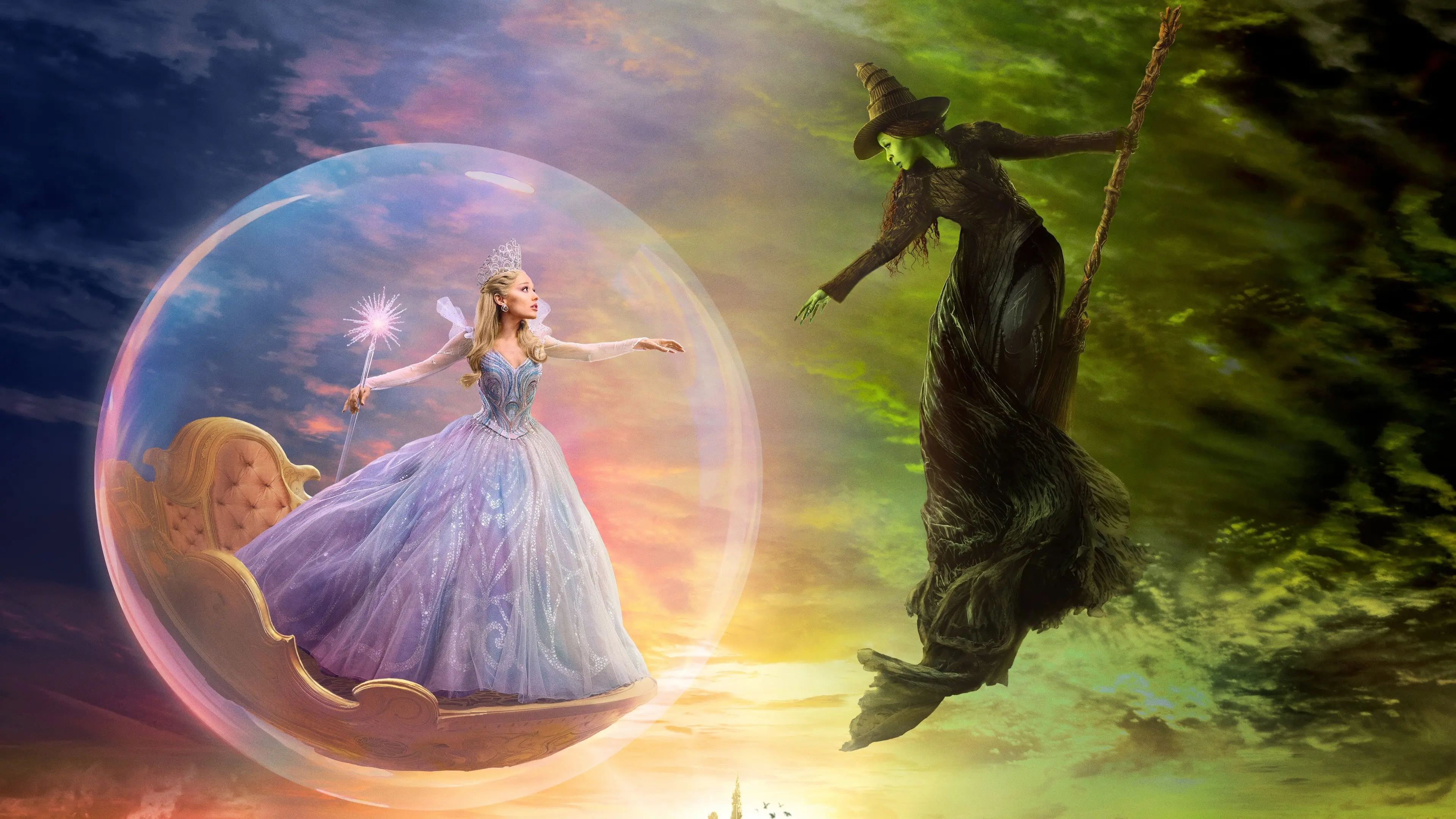 Wicked: For Good backdrop