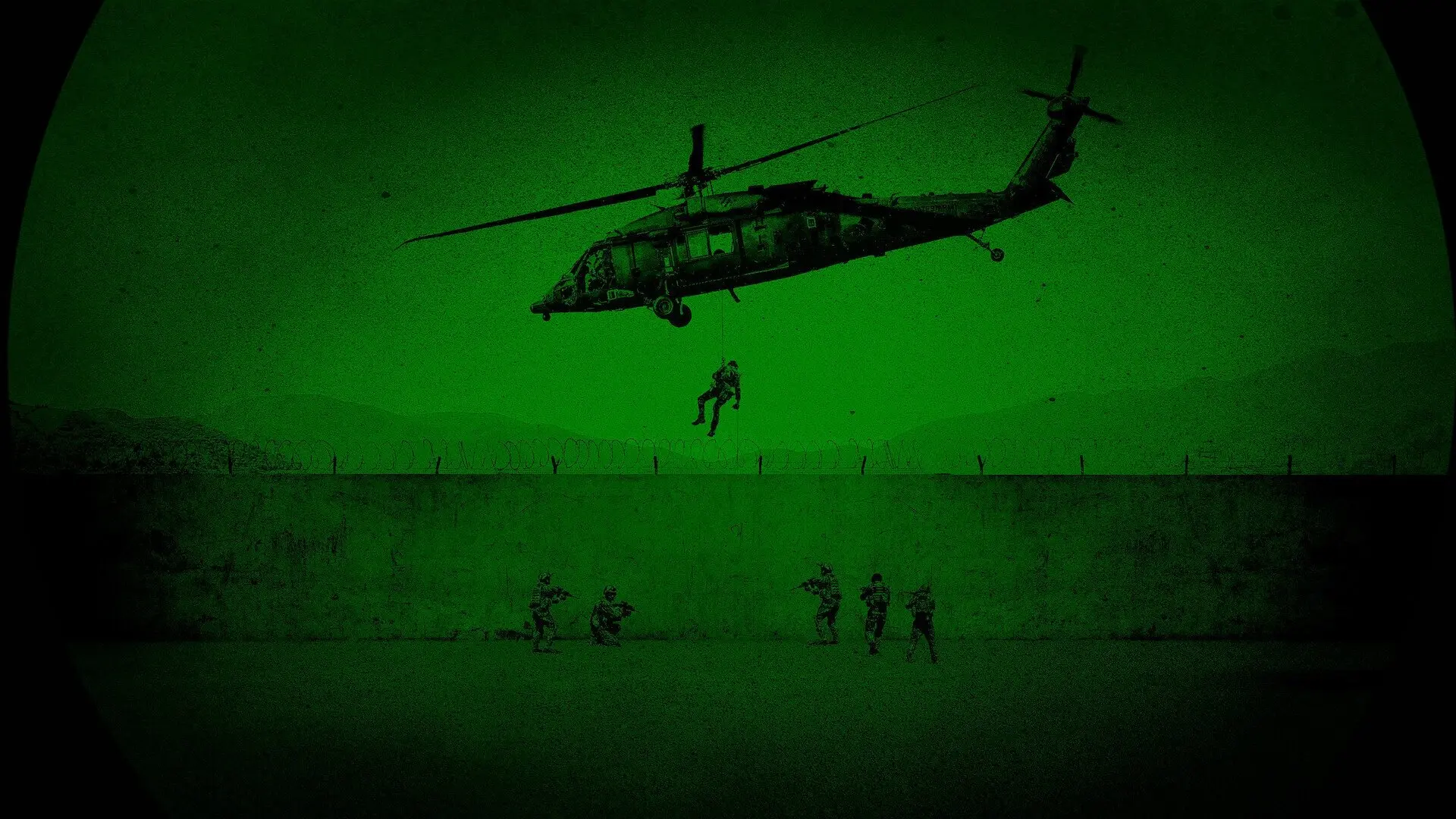 American Manhunt: Osama bin Laden backdrop