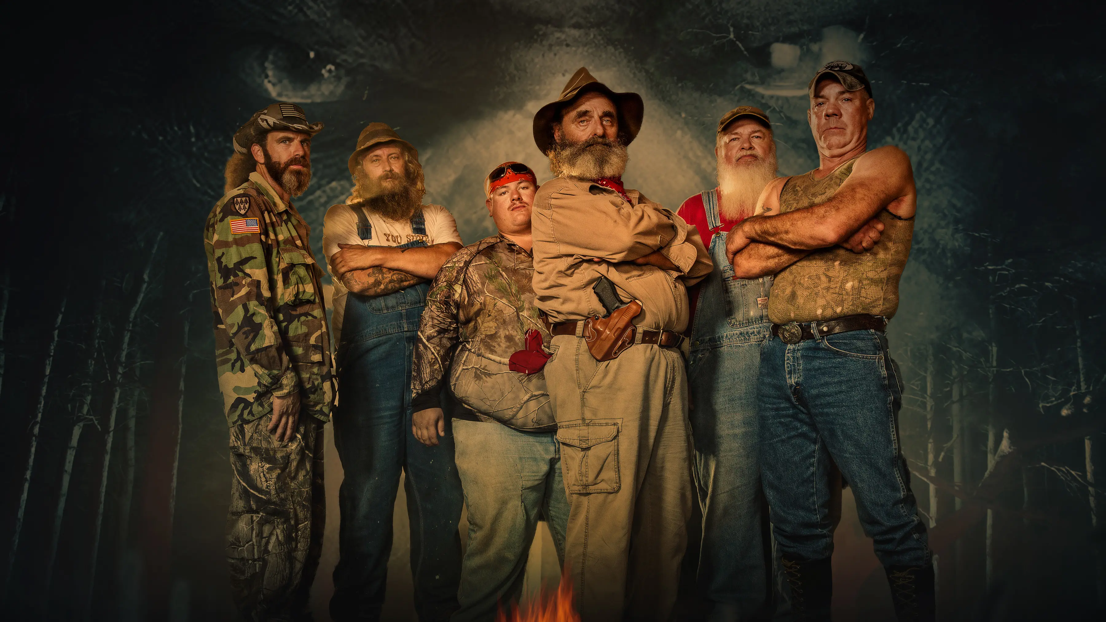 Mountain Monsters backdrop