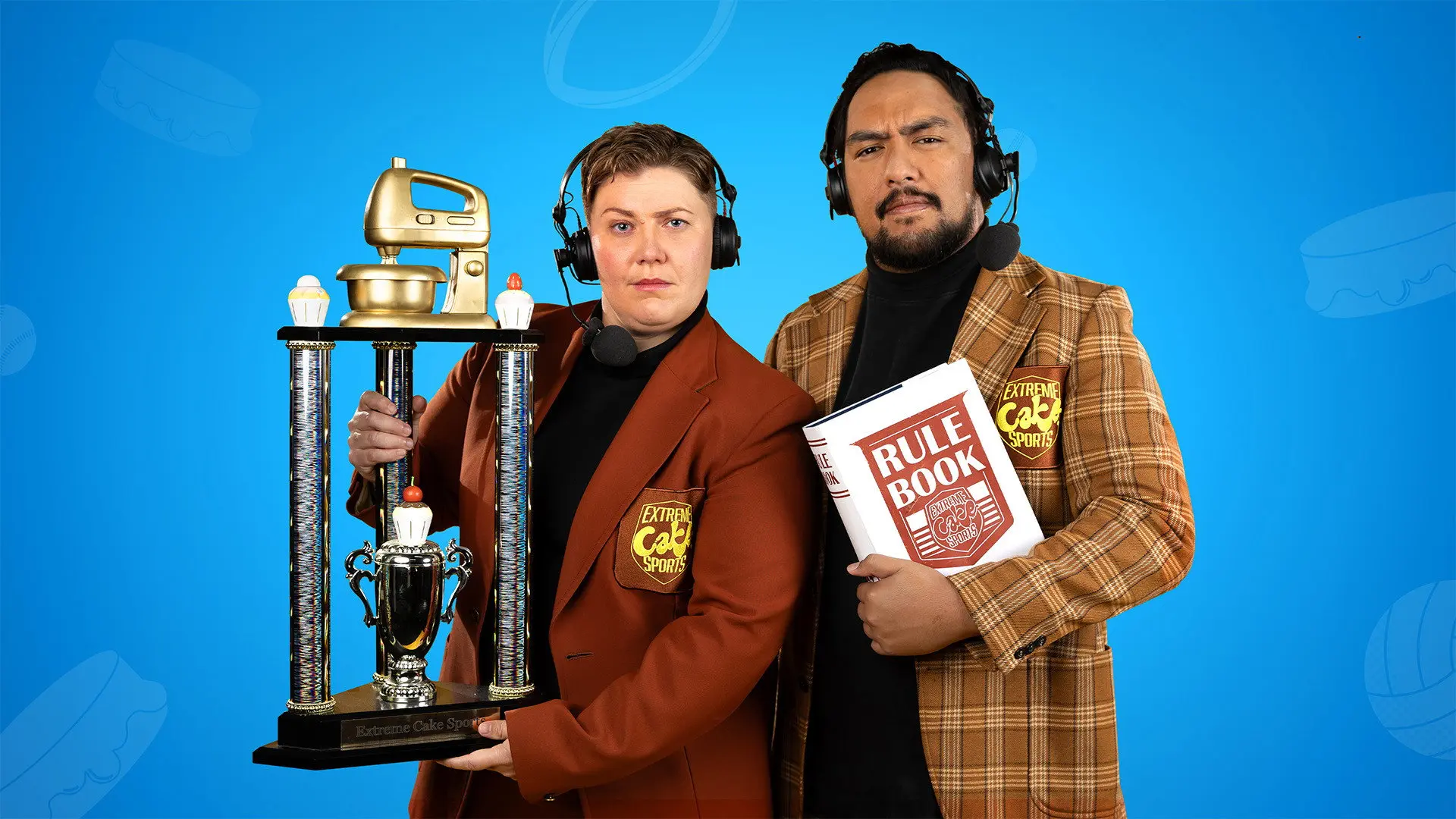 Extreme Cake Sports backdrop