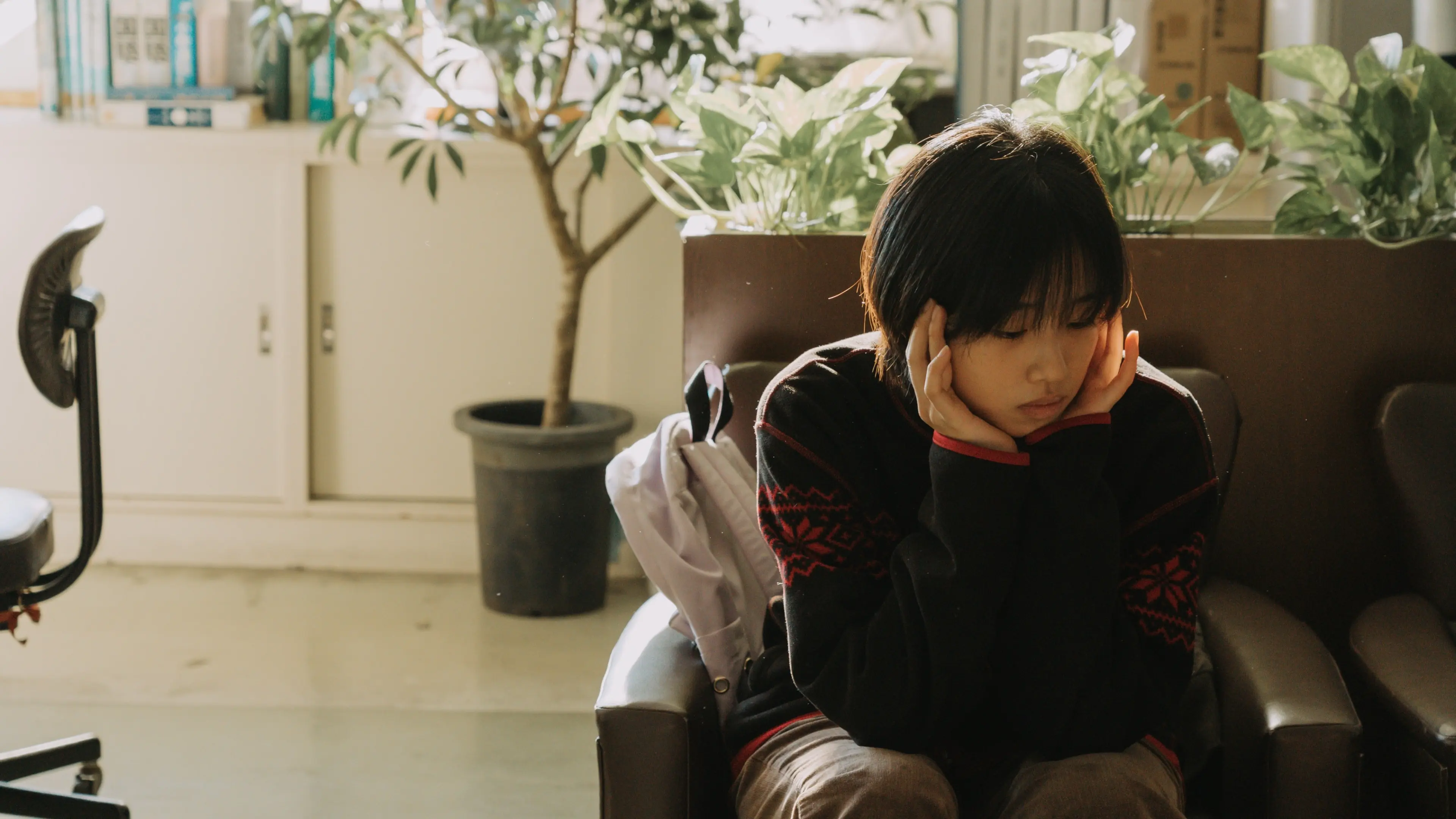 A Girl Named Ann backdrop