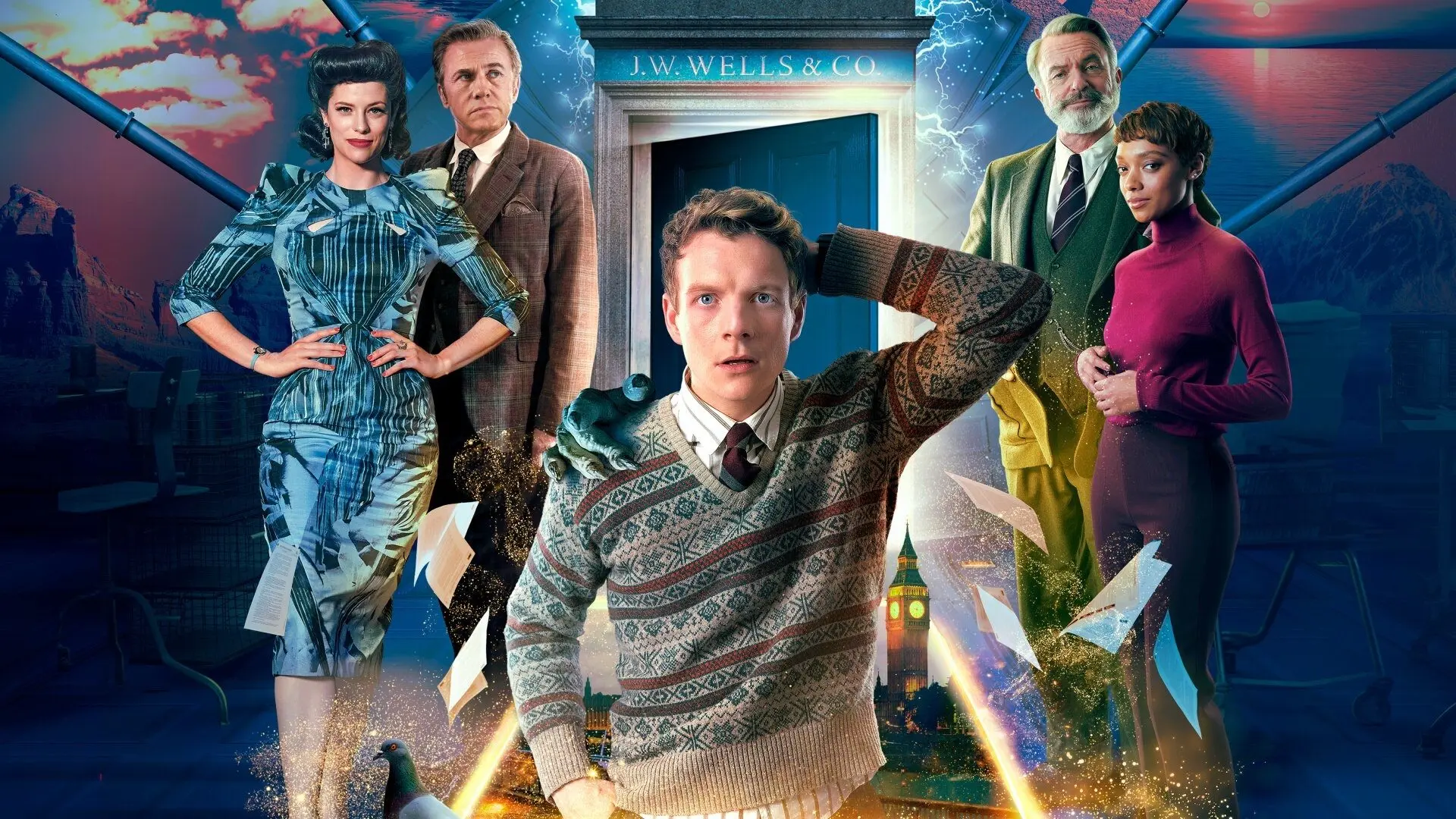 The Portable Door backdrop