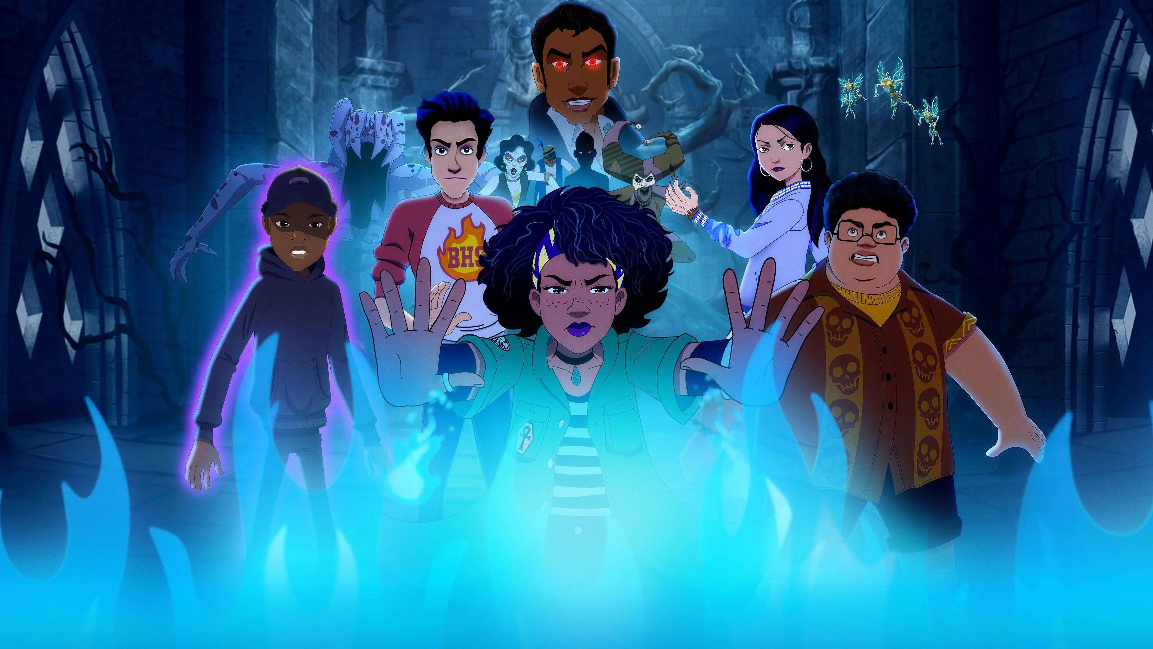 Fright Krewe backdrop