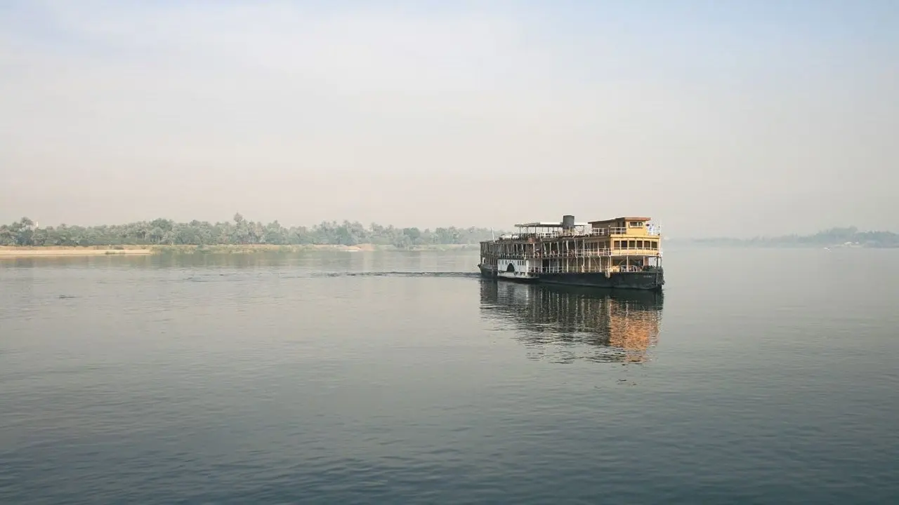 Death on the Nile backdrop