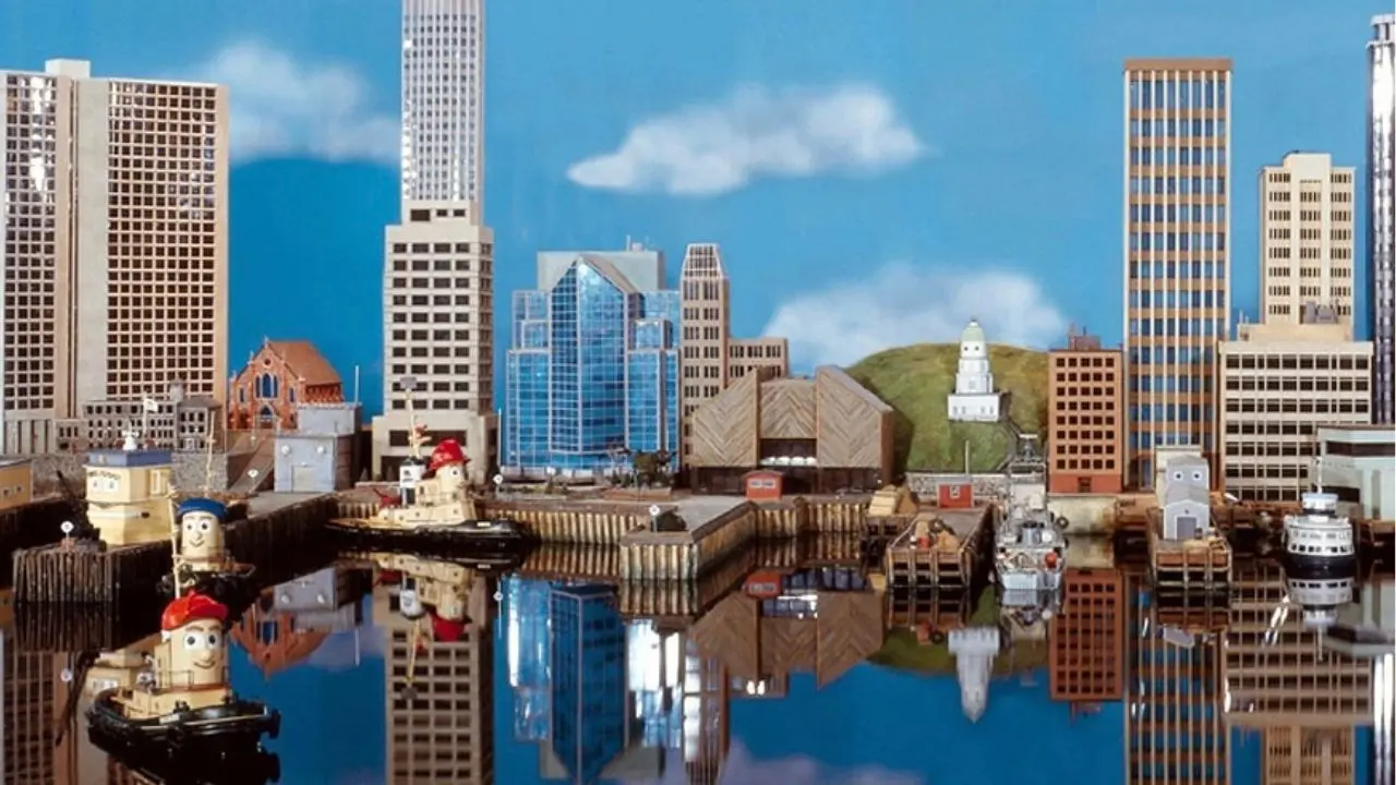 Theodore Tugboat backdrop