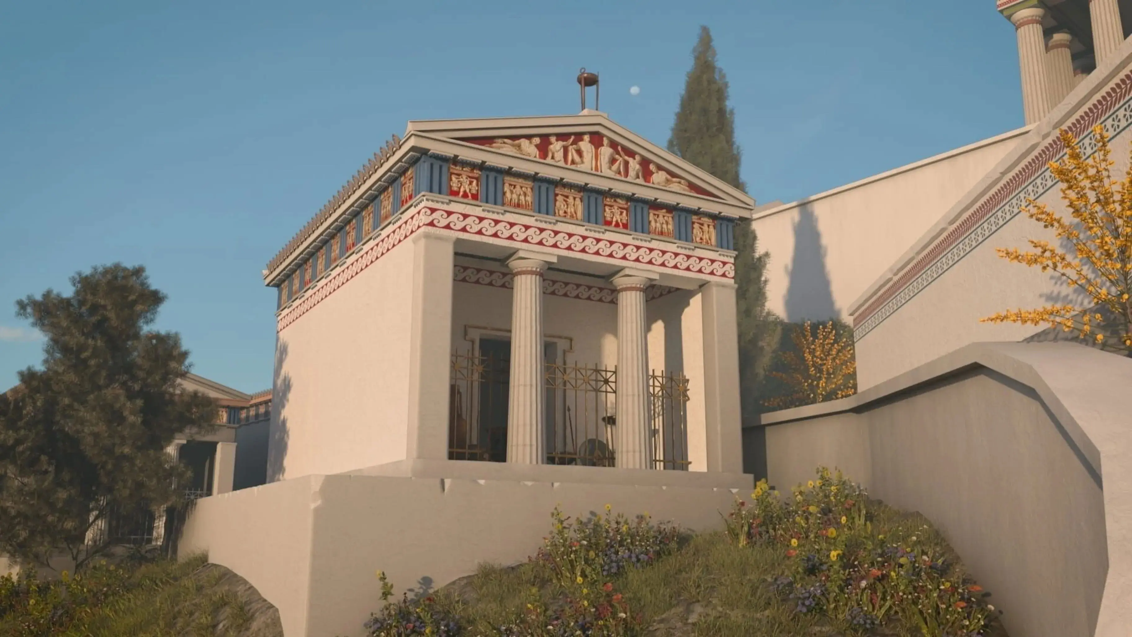 Delphes, nombril du monde backdrop