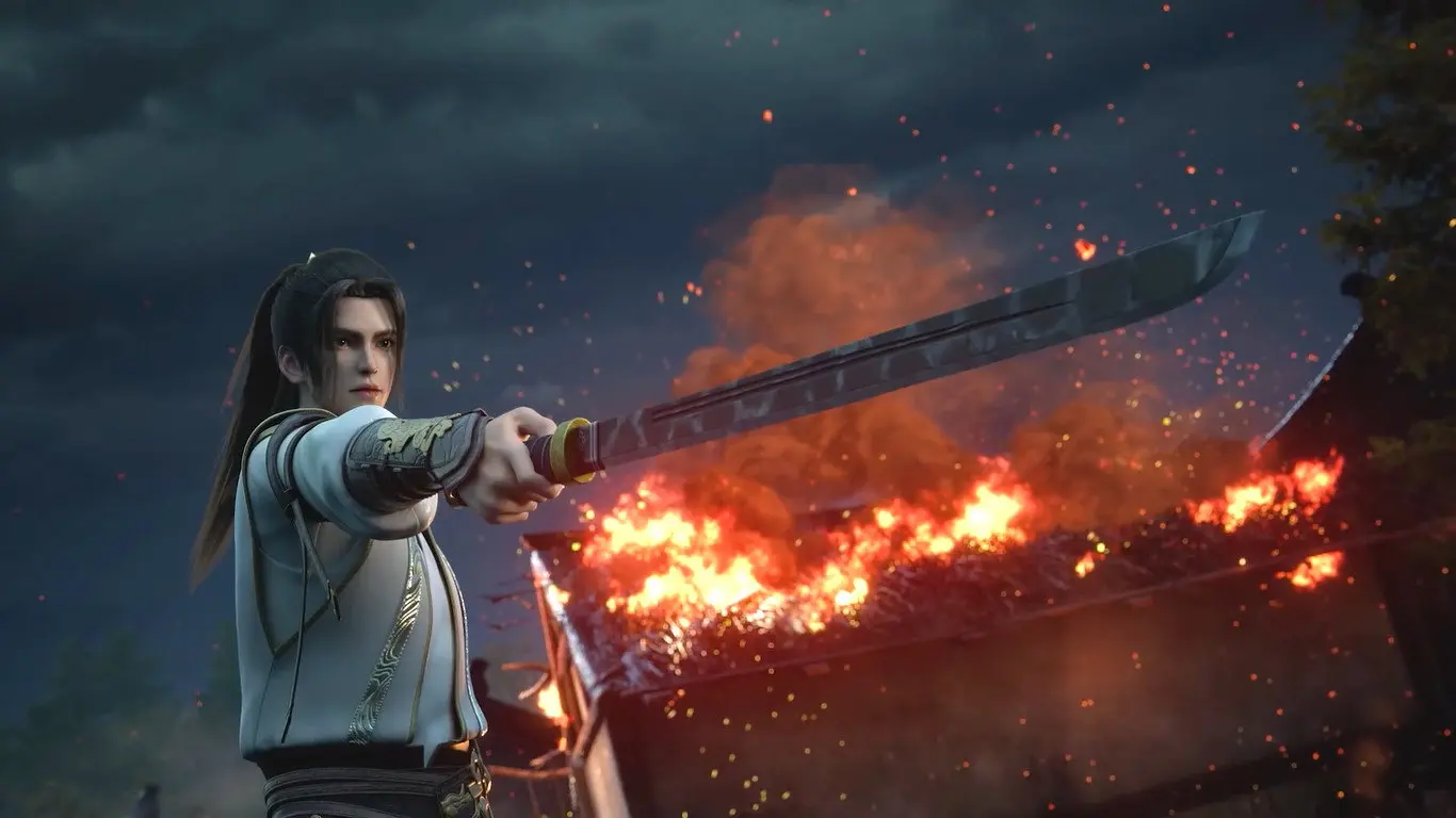 The Rich God backdrop