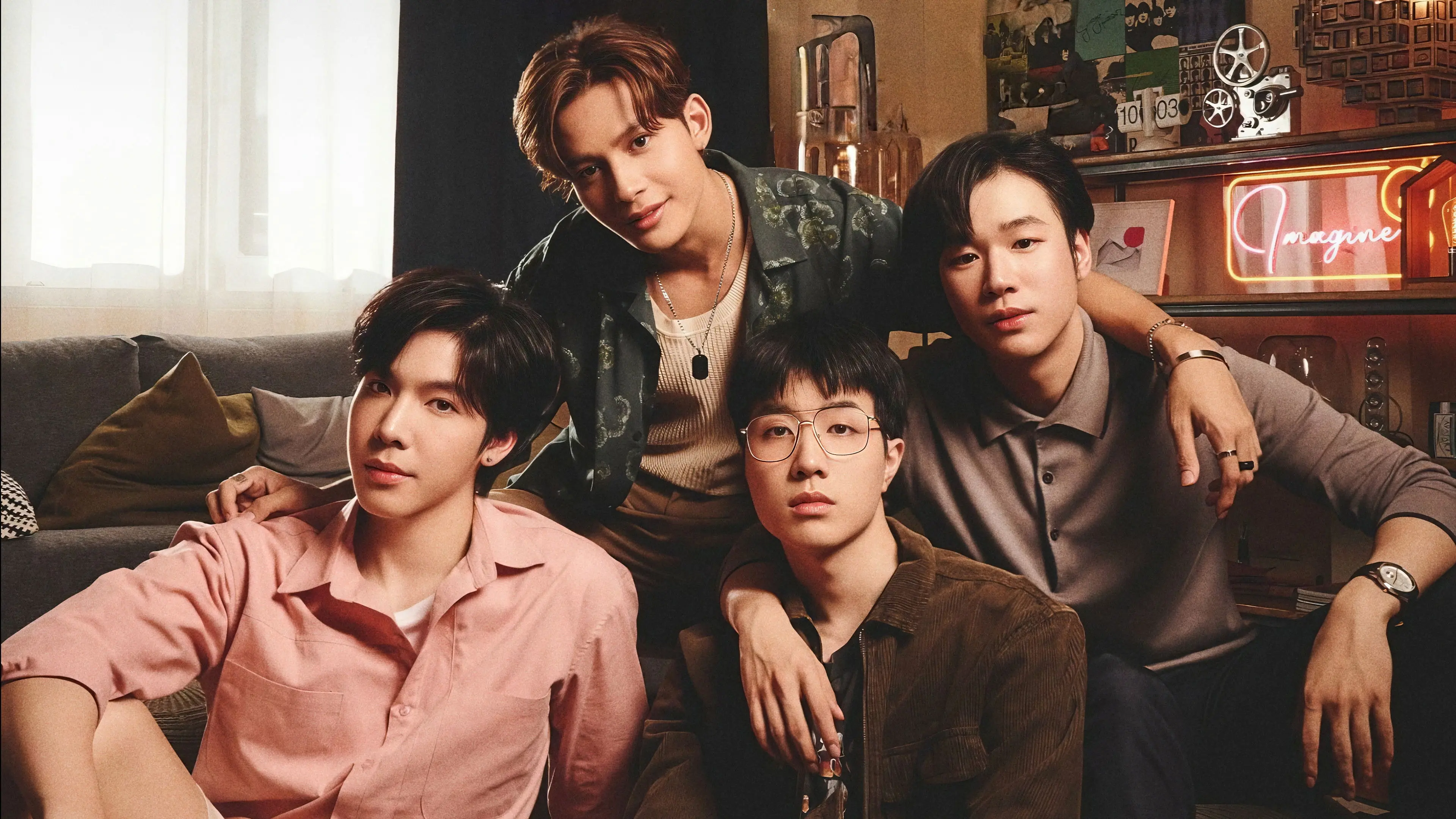 Knock Knock, Boys! backdrop