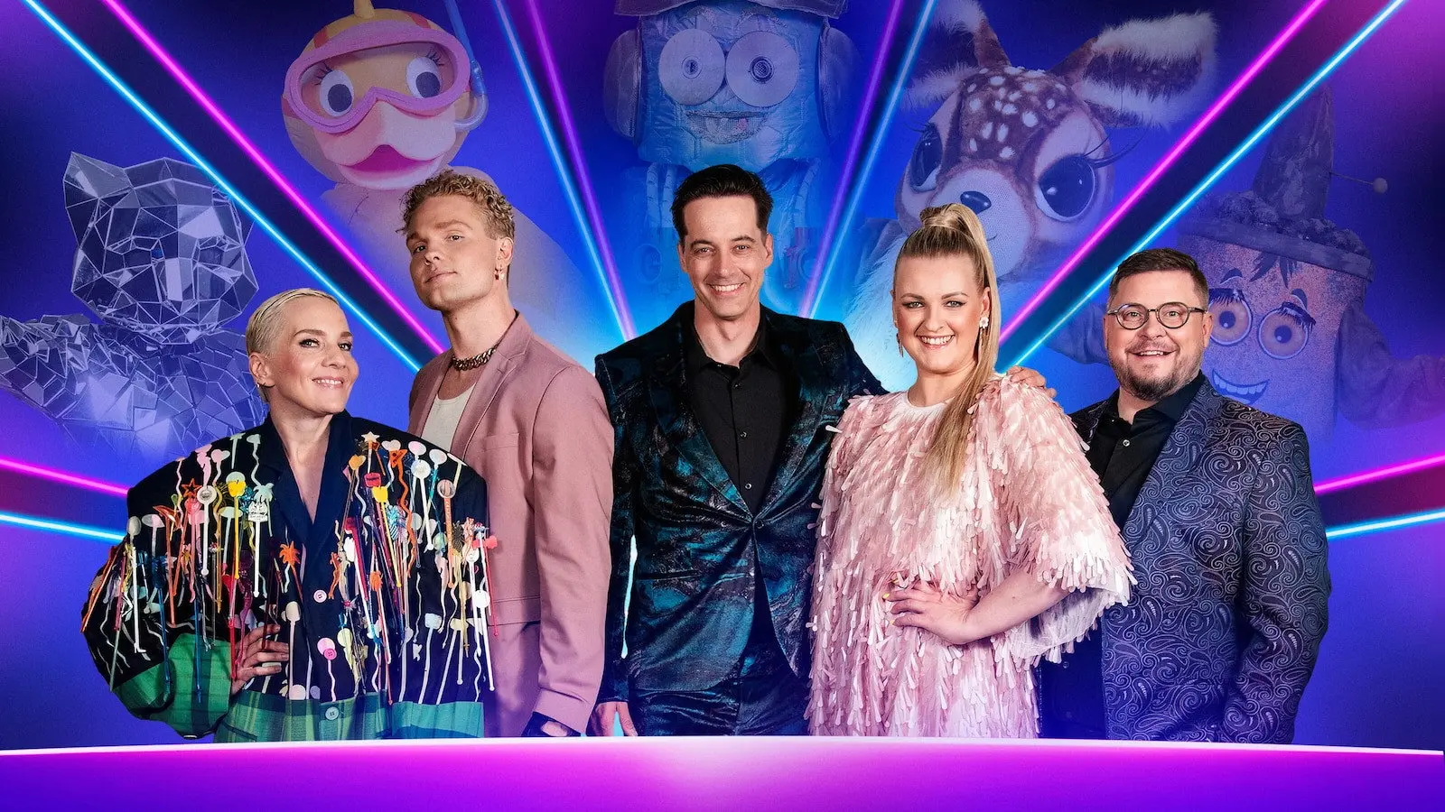 Masked Singer Suomi backdrop