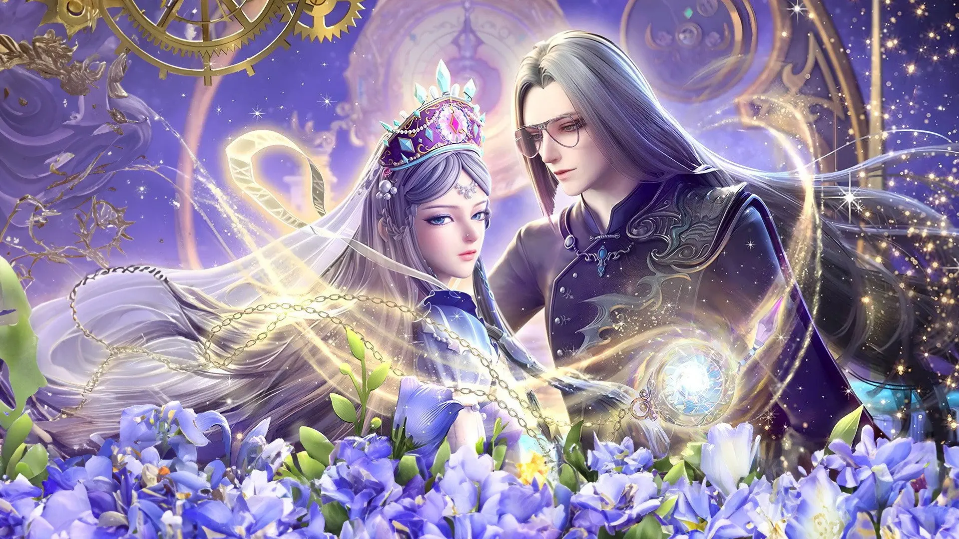 Ye luo Li Shi Jian Yu backdrop