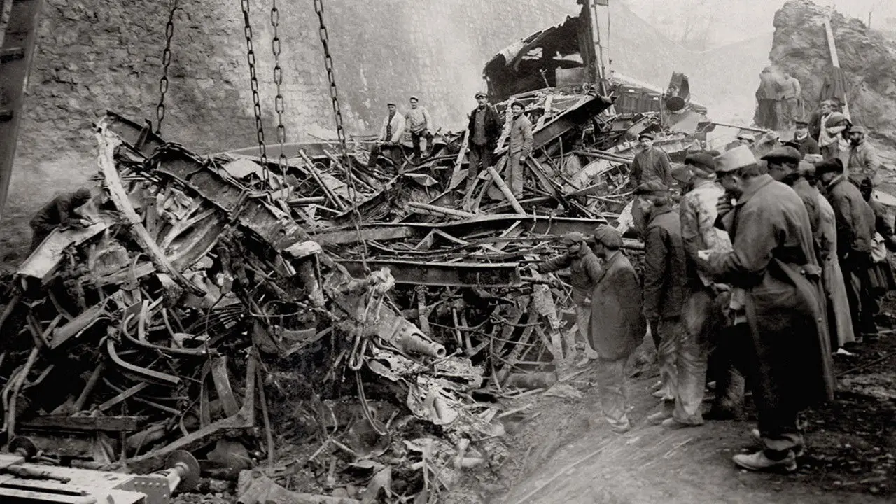 1917, The Train from Hell backdrop