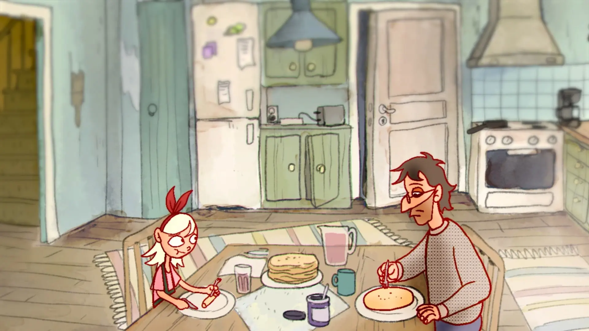 Vera in Dornedalen backdrop